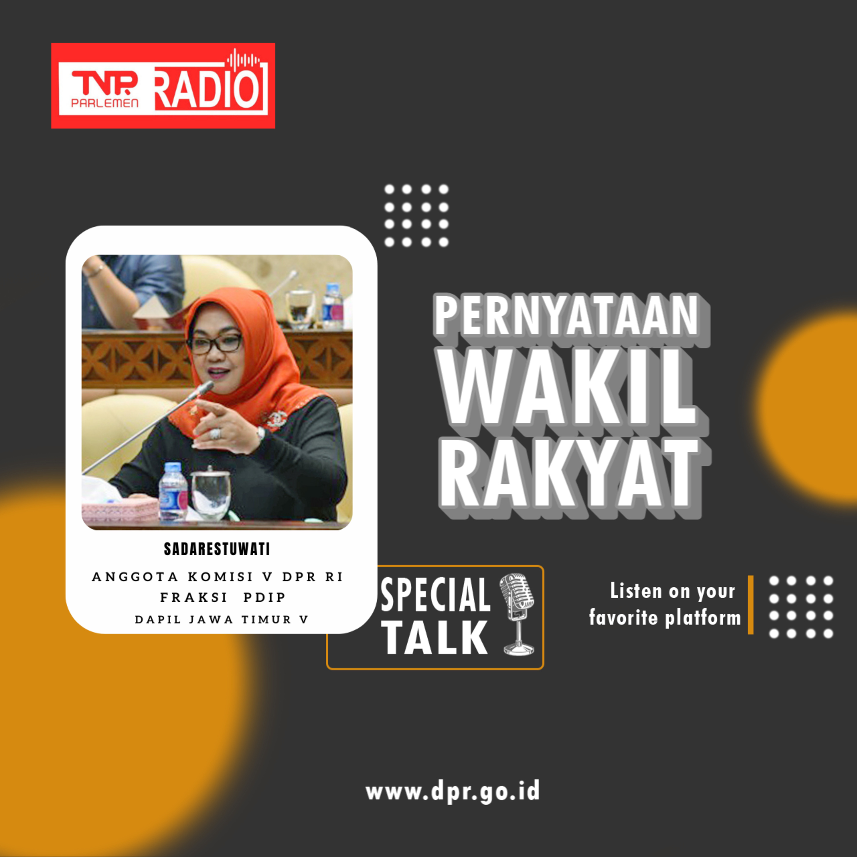 Sadarestuwati : Perlu kebijakan dan anggaran khusus dari Kementerian Perhubungan untuk menata Transportasi Umum dan Terminal di Daerah episode artwork