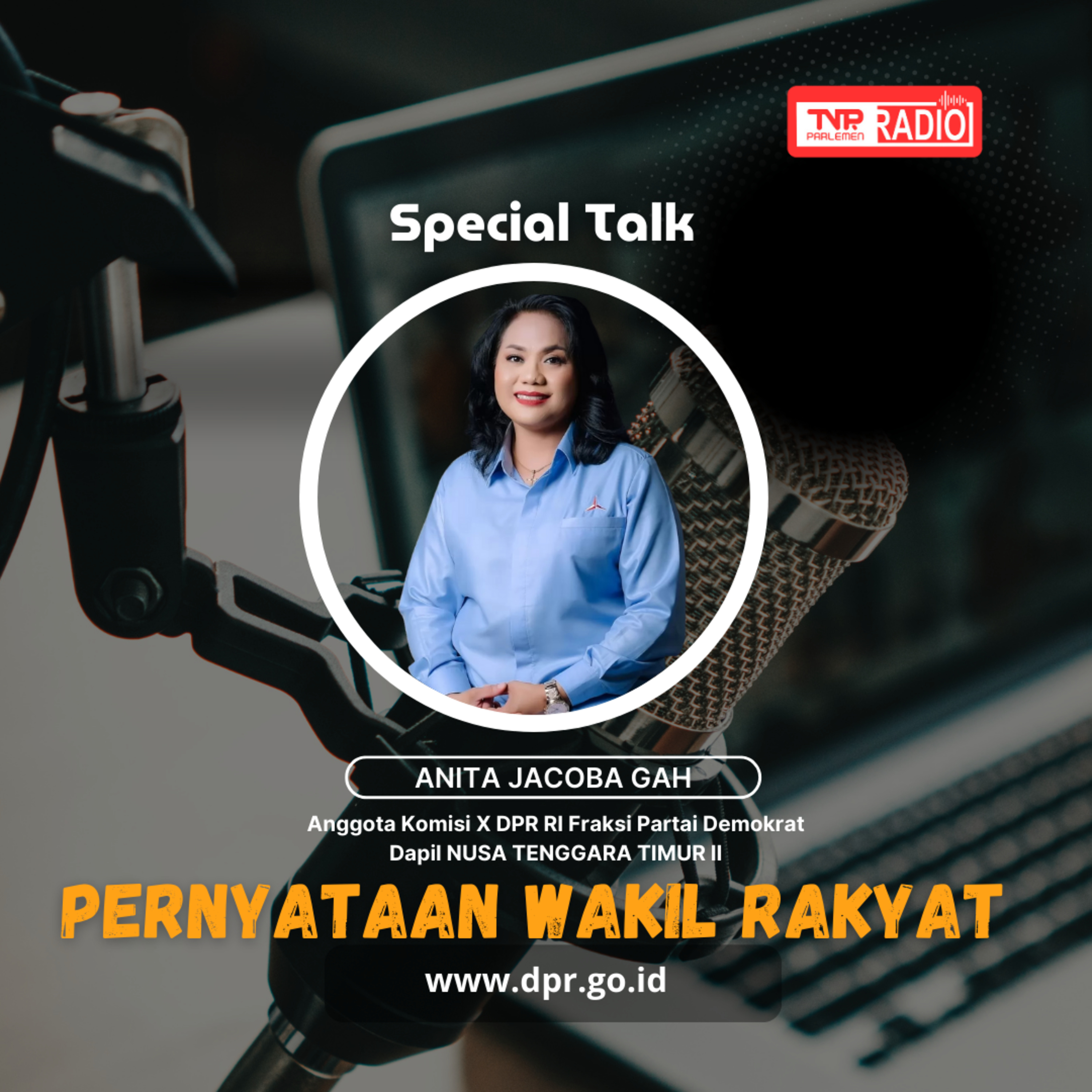 Anita Jacoba Gah Pendidikan gratis adalah amanat Konstitusi UUD 1945 Pasal 31 ayat 1 dan 2, Anggaran 20% APBN seharusnya khusus untuk kementerian bidang pendidikan - Pernyataan Wakil Rakyat episode artwork