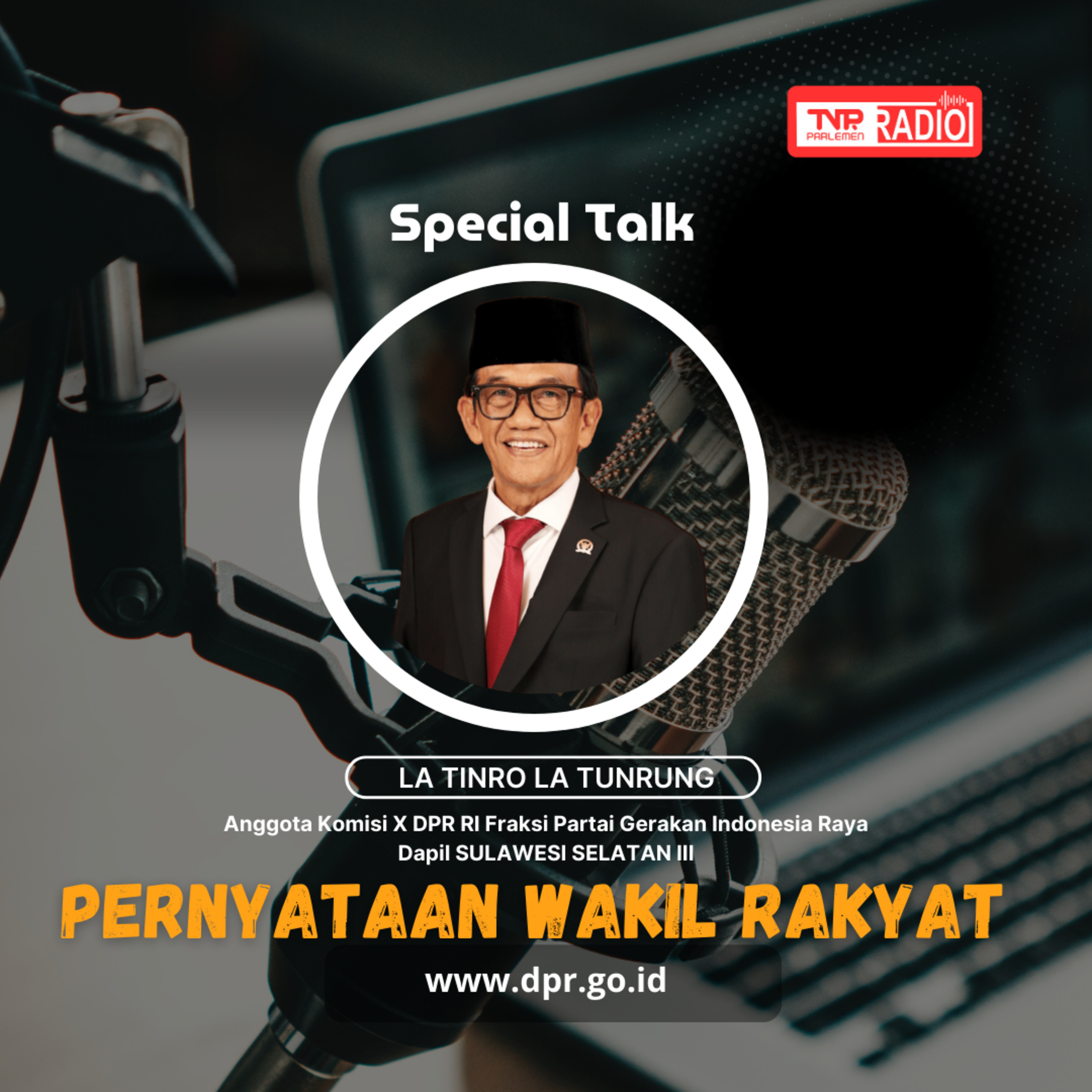 La Tinro La Tunrung SMK di daerah perlu dilengkapi dengan berbagai fasilitas yang terkait dengan kebutuhan industri bidang profesi di daerah tersebut - Pernyataan Wakil Rakyat episode artwork