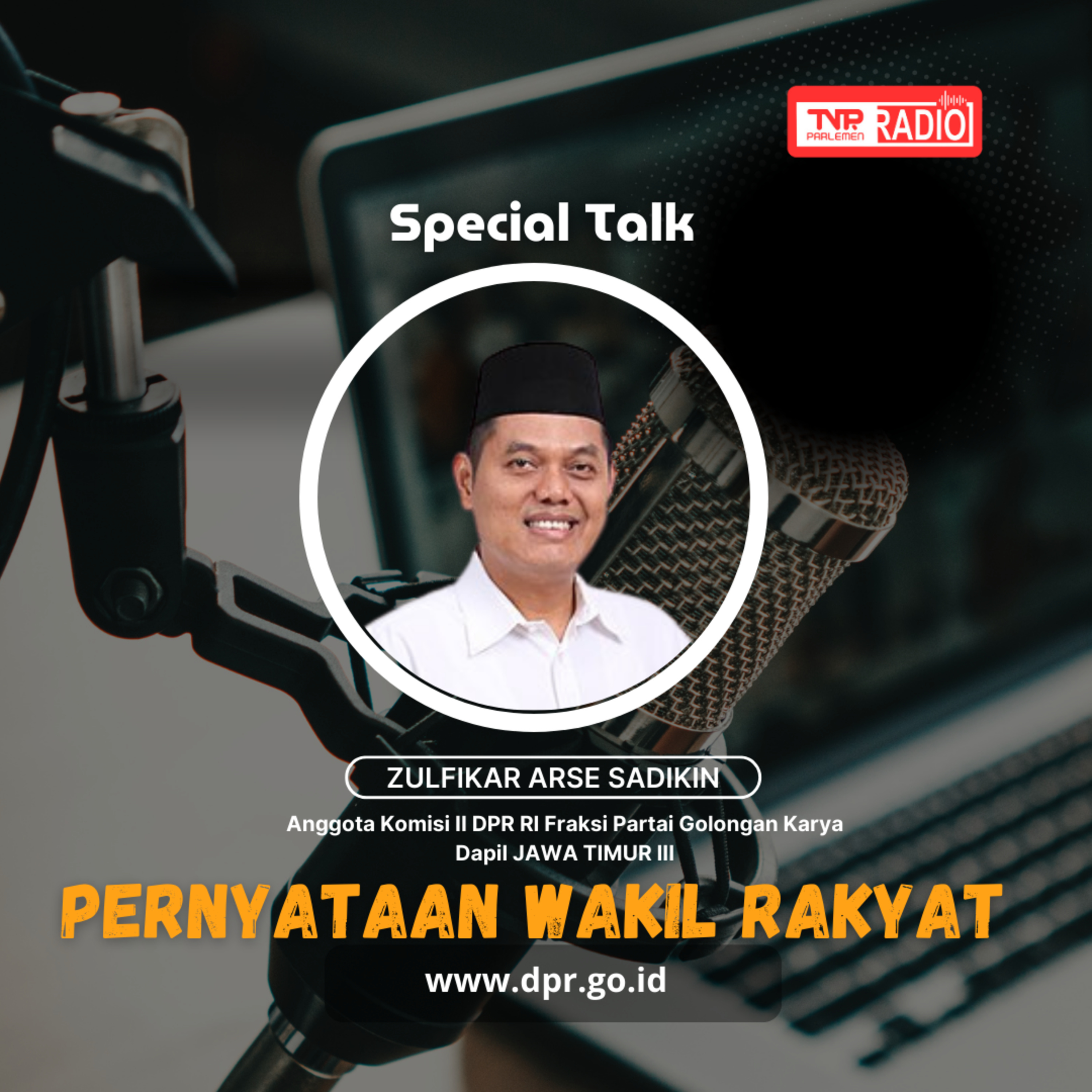 Zulfikar Arse Sadikin mendukung upaya yang sudah dilakukan Pj. Gubernur Jawa Tengah untuk melaksanakan seluruh tahapan Pilkada 2024 sesuai aturan, profesional dan fair - Pernyataan Wakil Rakyat episode artwork