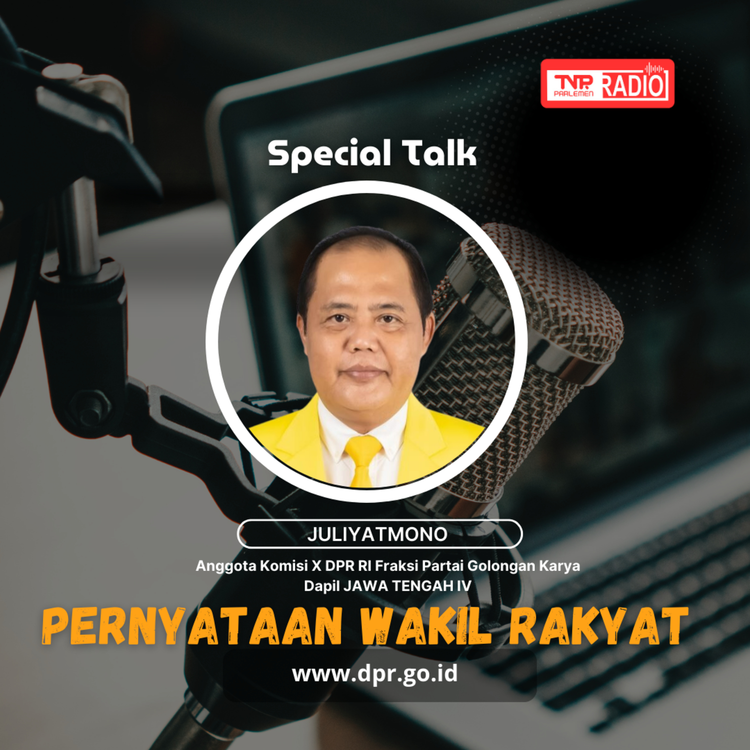 Pemerintah perlu memberi perhatian dan insentif kepada perusahaan swasta yang menjadi bapak asuh pembinaan olahraga di daerah - Pernyataan Wakil Rakyat episode artwork