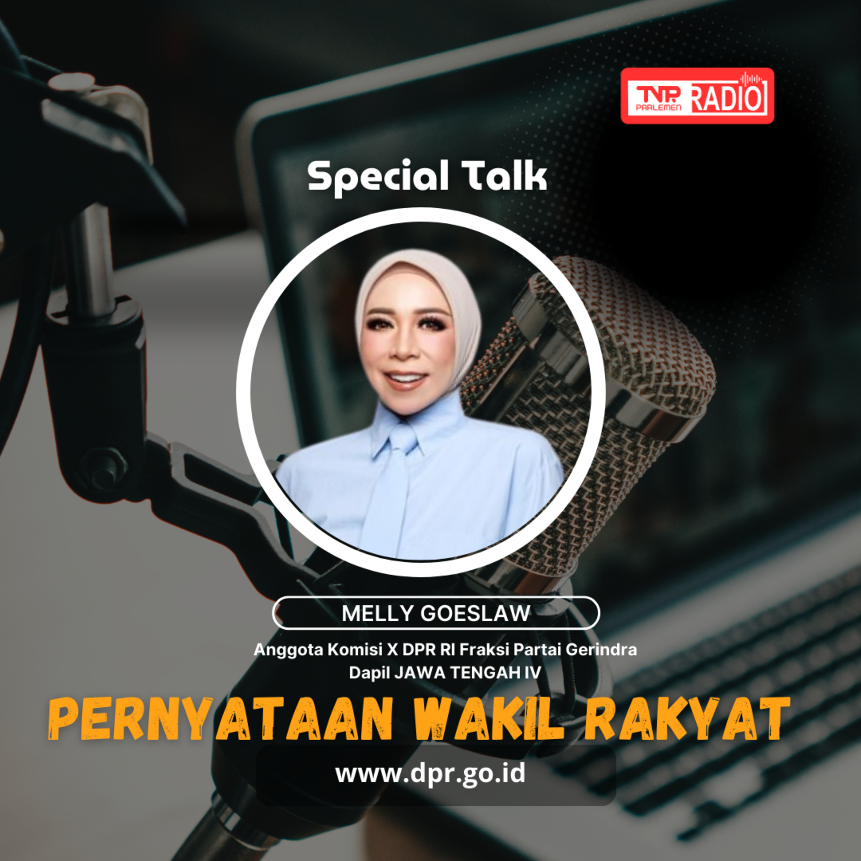 Sesuai UU No. 3 tahun 2005 tentang Sistem Keolahragaan Nasional pasal 30, bahwa Atlet berhak atas perlindungan kesehatan, jaminan sosial dan kesejahteraan pasca pensiun - Pernyataan Wakil Rakyat episode artwork