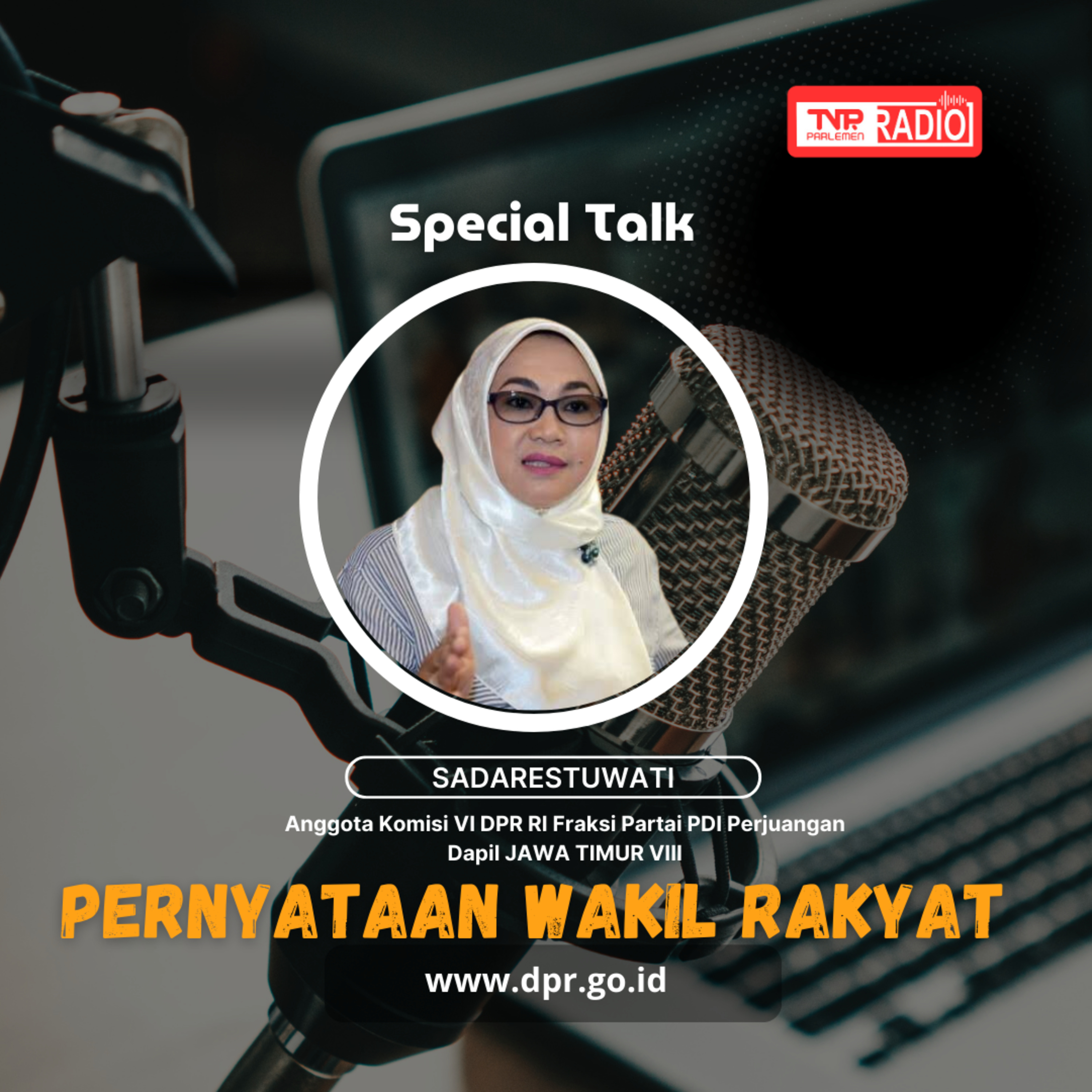 Sadarestuwati : Meminta penjelasan terkait sistem dan mekanisme penyaluran pupuk bersubsidi langsung ke petani - Pernyataan Wakil Rakyat episode artwork