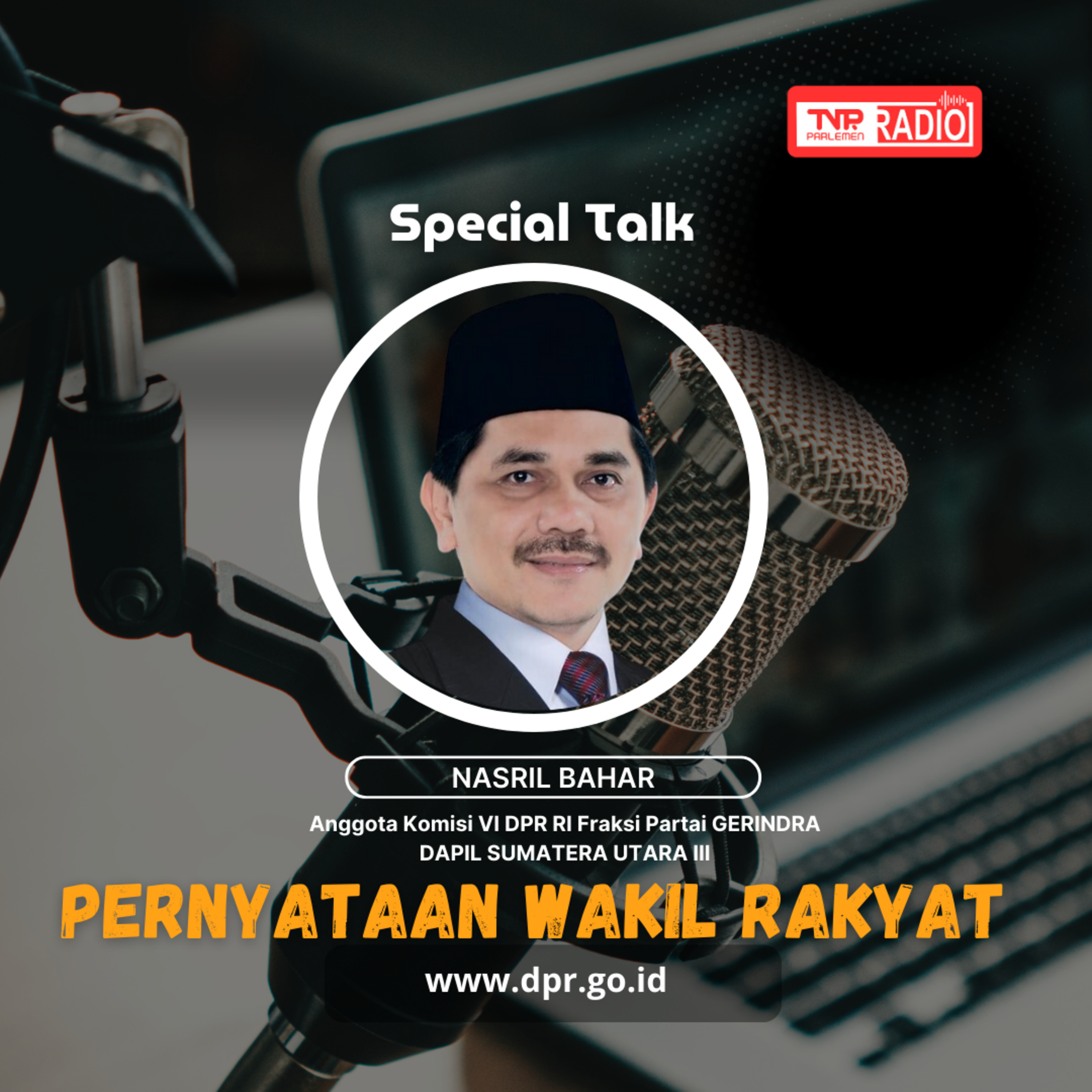 Nasril Bahar : Distribusi pupuk subsidi dan komersial harus dilakukan secara transparan agar dapat mencegah terjadinya mafia pupuk -Pernyataan Wakil Rakyat episode artwork