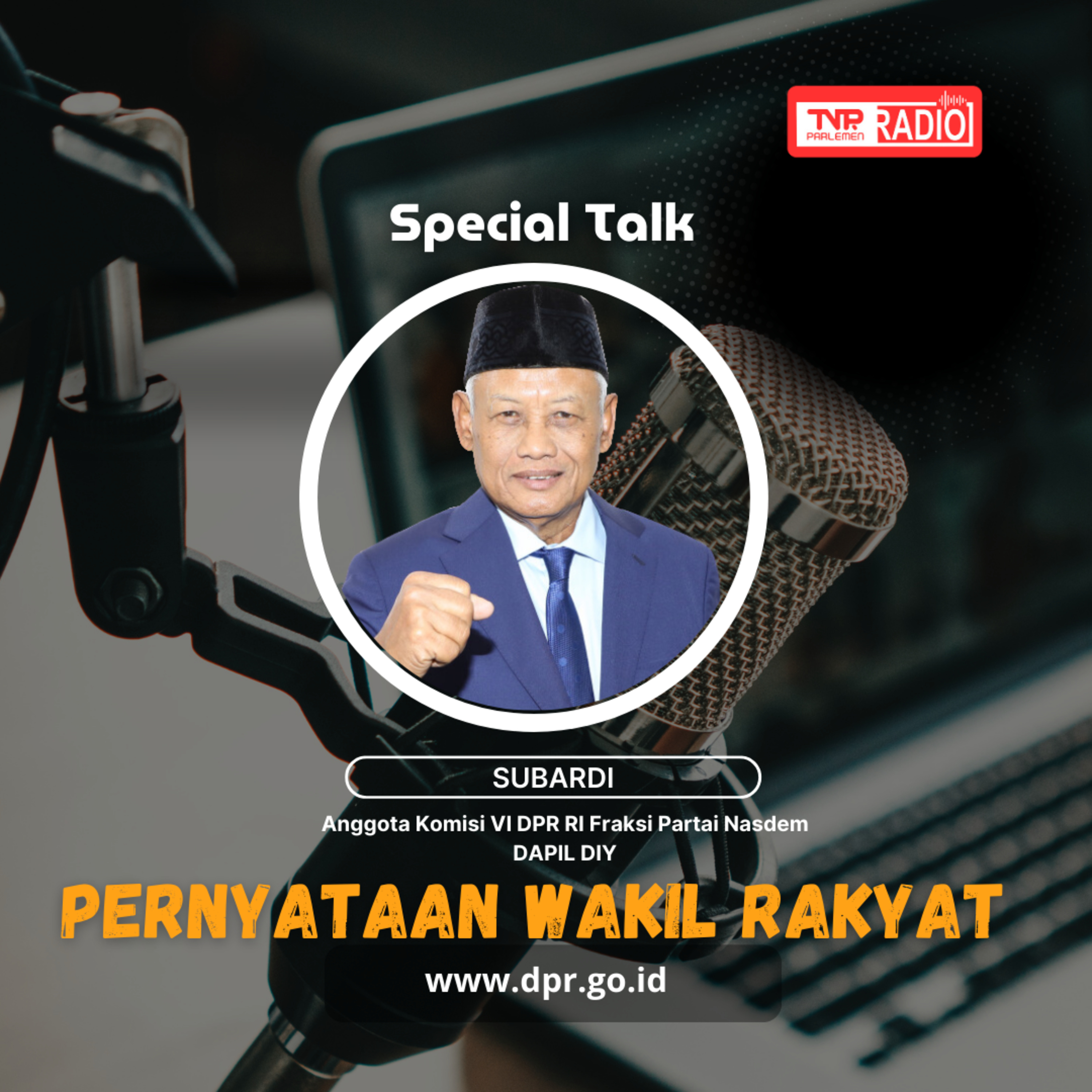 Subardi : Mempertanyakan mekanisme pengawasan distribusi pupuk bersubsidi jika di satu daerah kelebihan kuota - Pernyataan Wakil Rakyat episode artwork