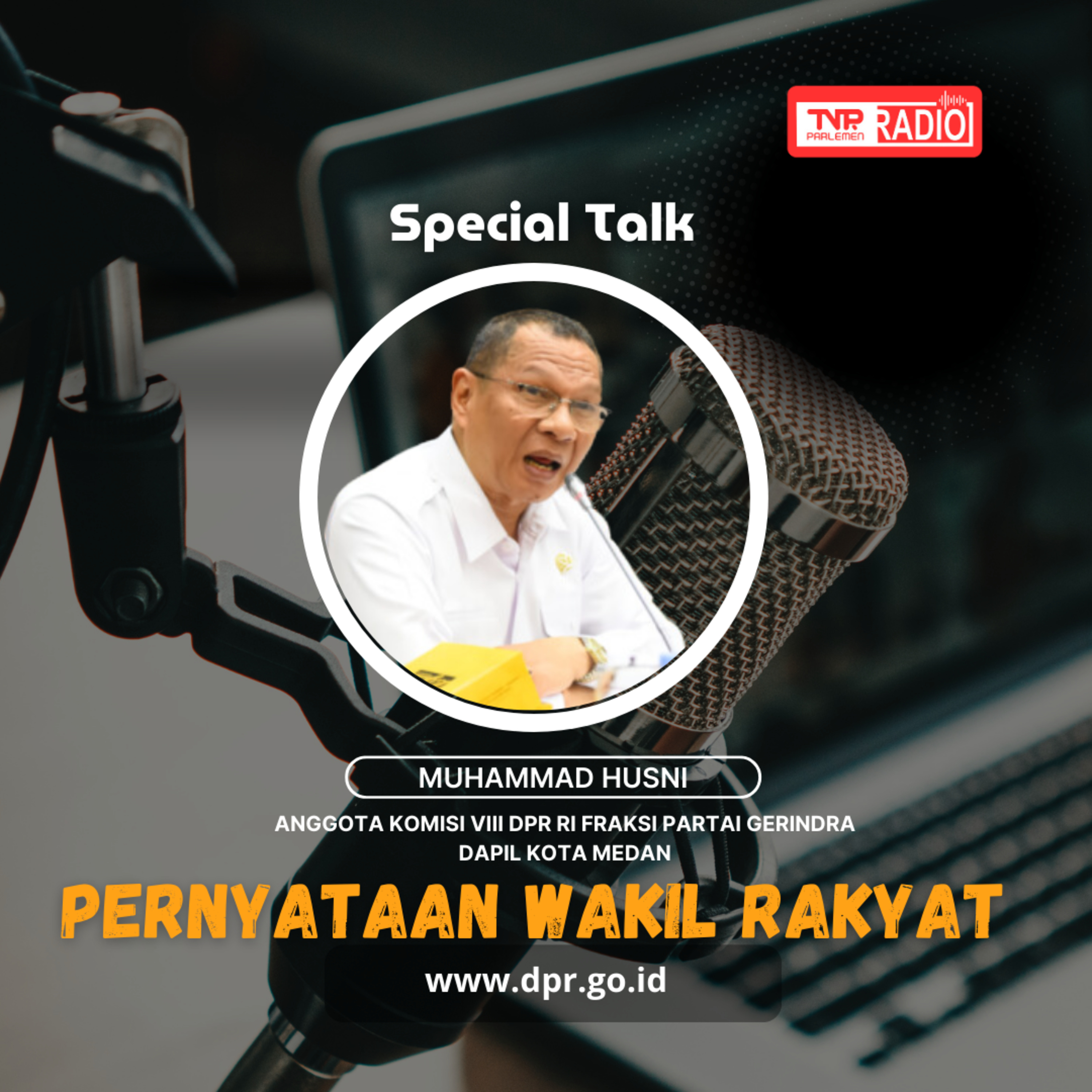 Husni : Perlu ada standardisasi mengenai proses penyembelihan hewan ternak yang sesuai kaidah halal terhadap hewan lokal maupun yang impor - Pernyataan Wakil Rakyat episode artwork
