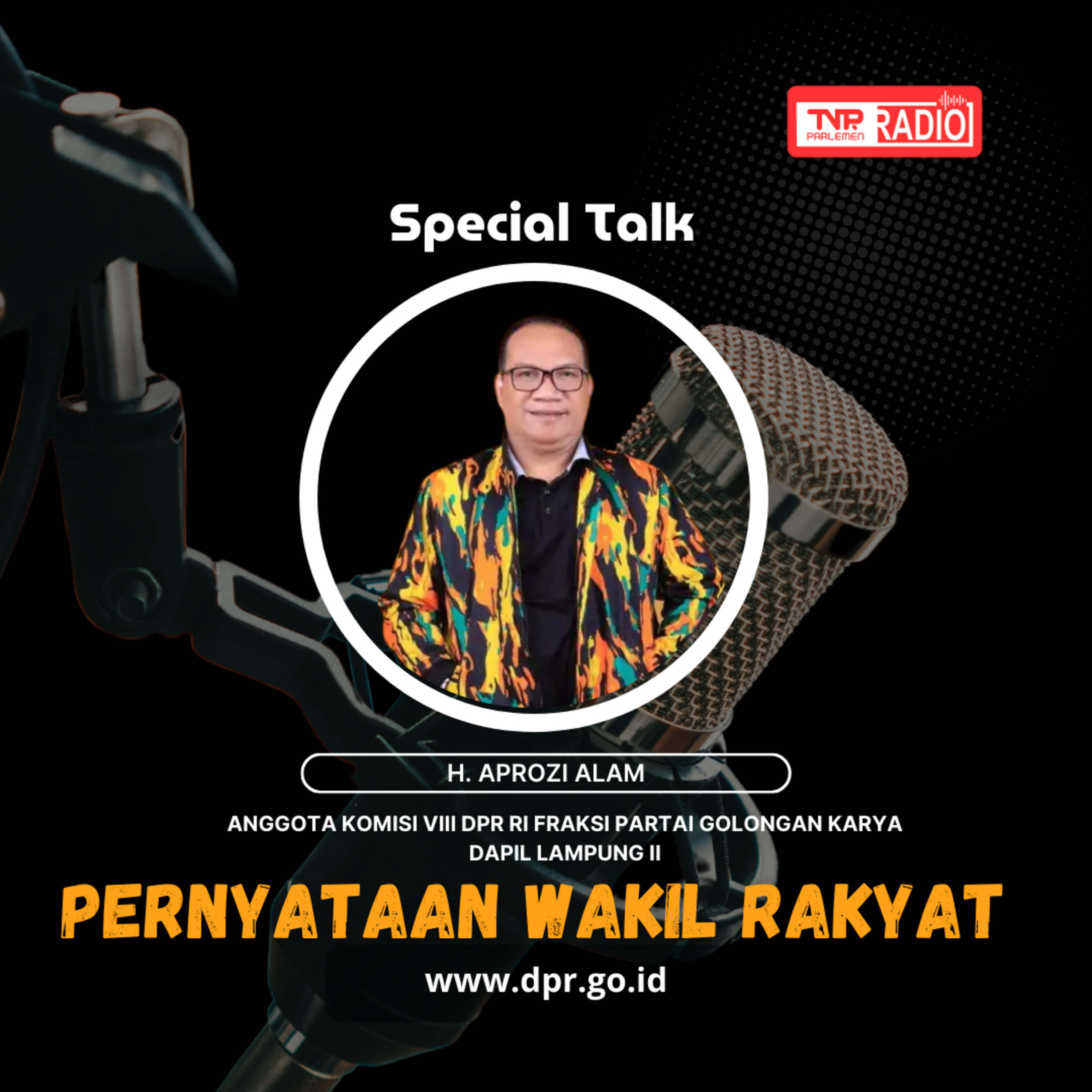 Aprozi Alam : Pegawai PHU Kemenag di Daerah Harus Dapat Memberikan Pelayanan Yang Profesional Kepada Para Calon Jamaah Haji - Pernyataan Wakil Rakyat episode artwork