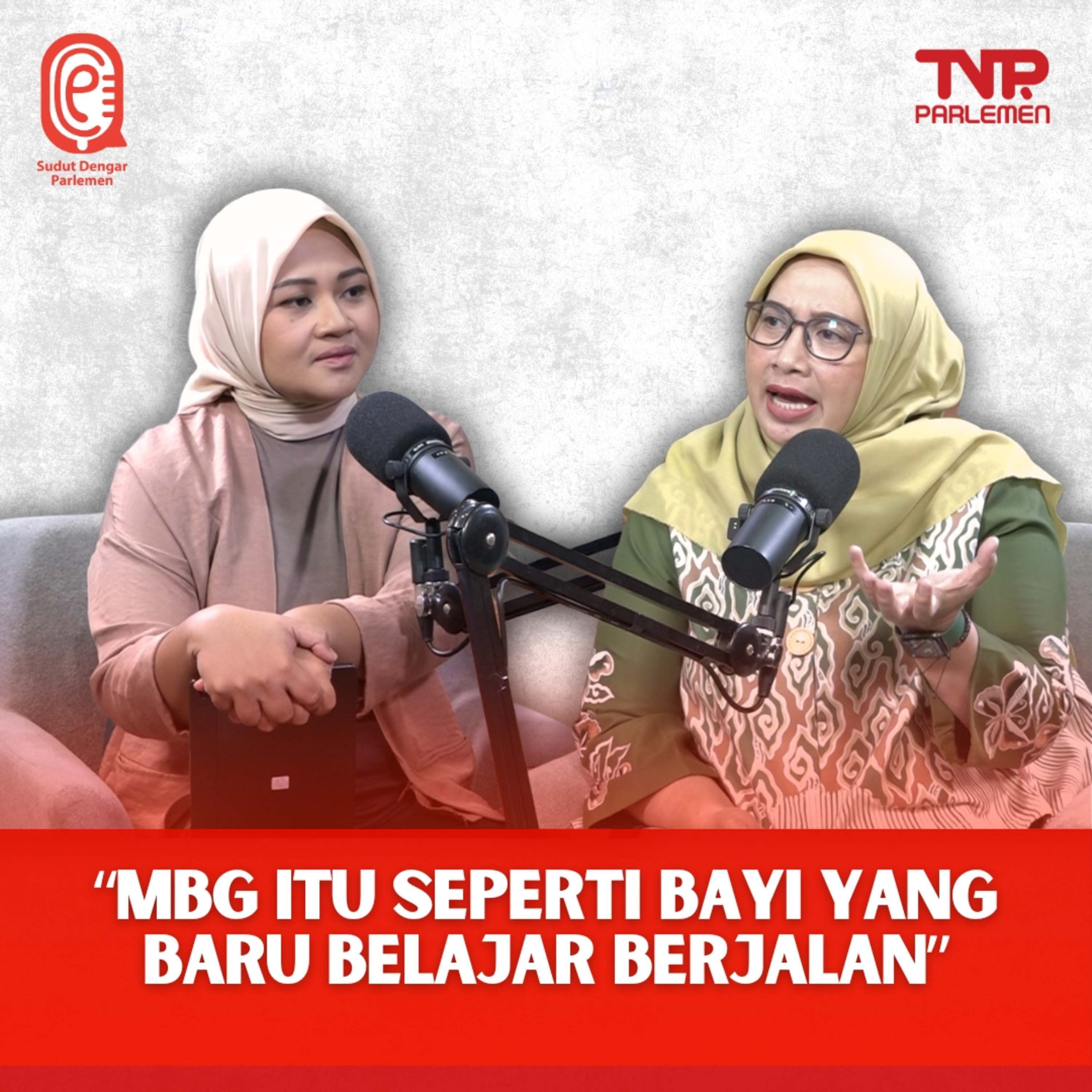 NIHAYATUL WAFIROH, MAKAN BERGIZI GRATIS... ANTARA HARAPAN DAN KENYATAAN - Sudut Dengar Parlemen episode artwork