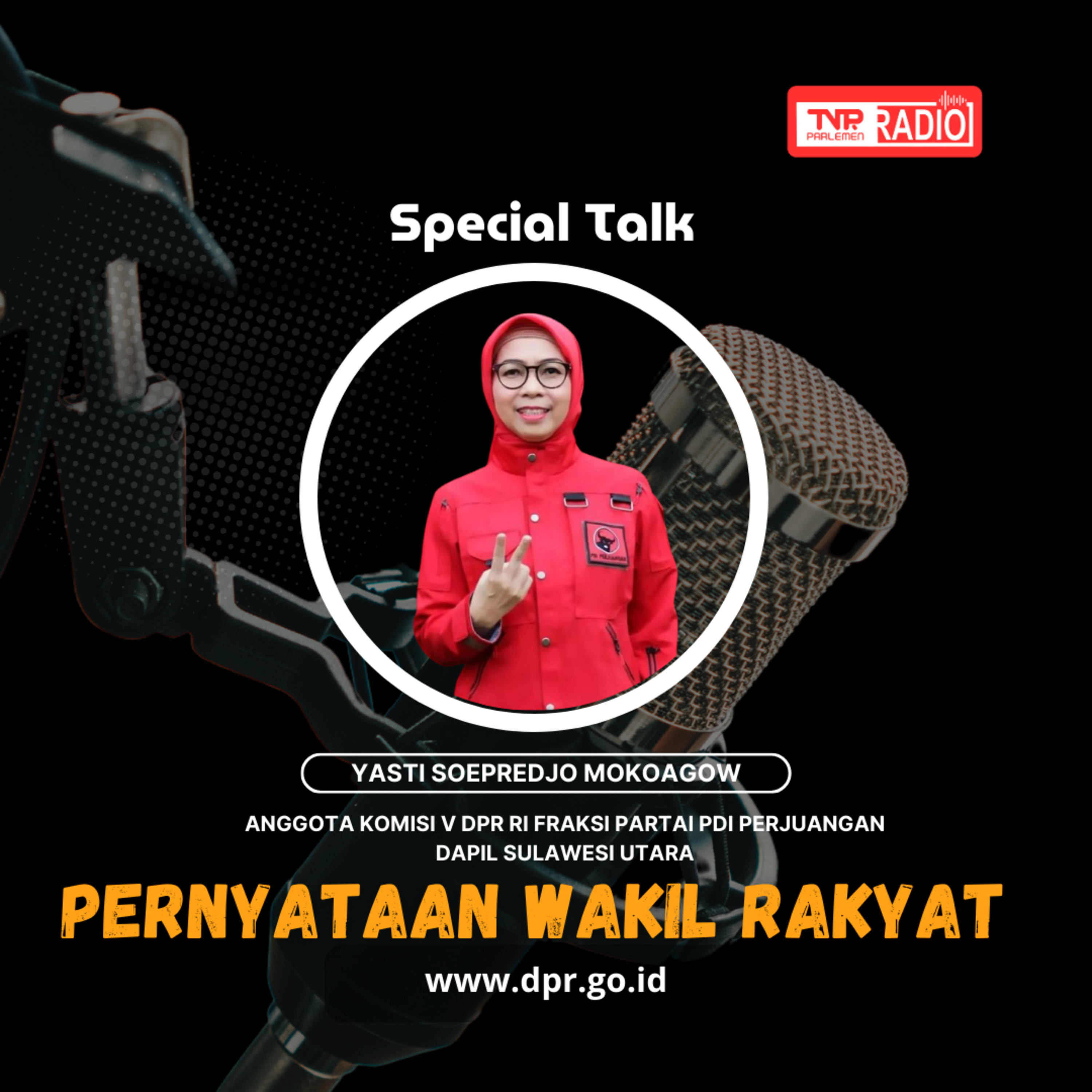 Yasti Soepredjo Mokoagow - Kementerian PU Perlu Membangun Bendungan-Bendungan Skala Kecil Yang Bisa Mengairi Sawah 500-700 Hektar Sawah - Pernyataan Wakil Rakyat episode artwork
