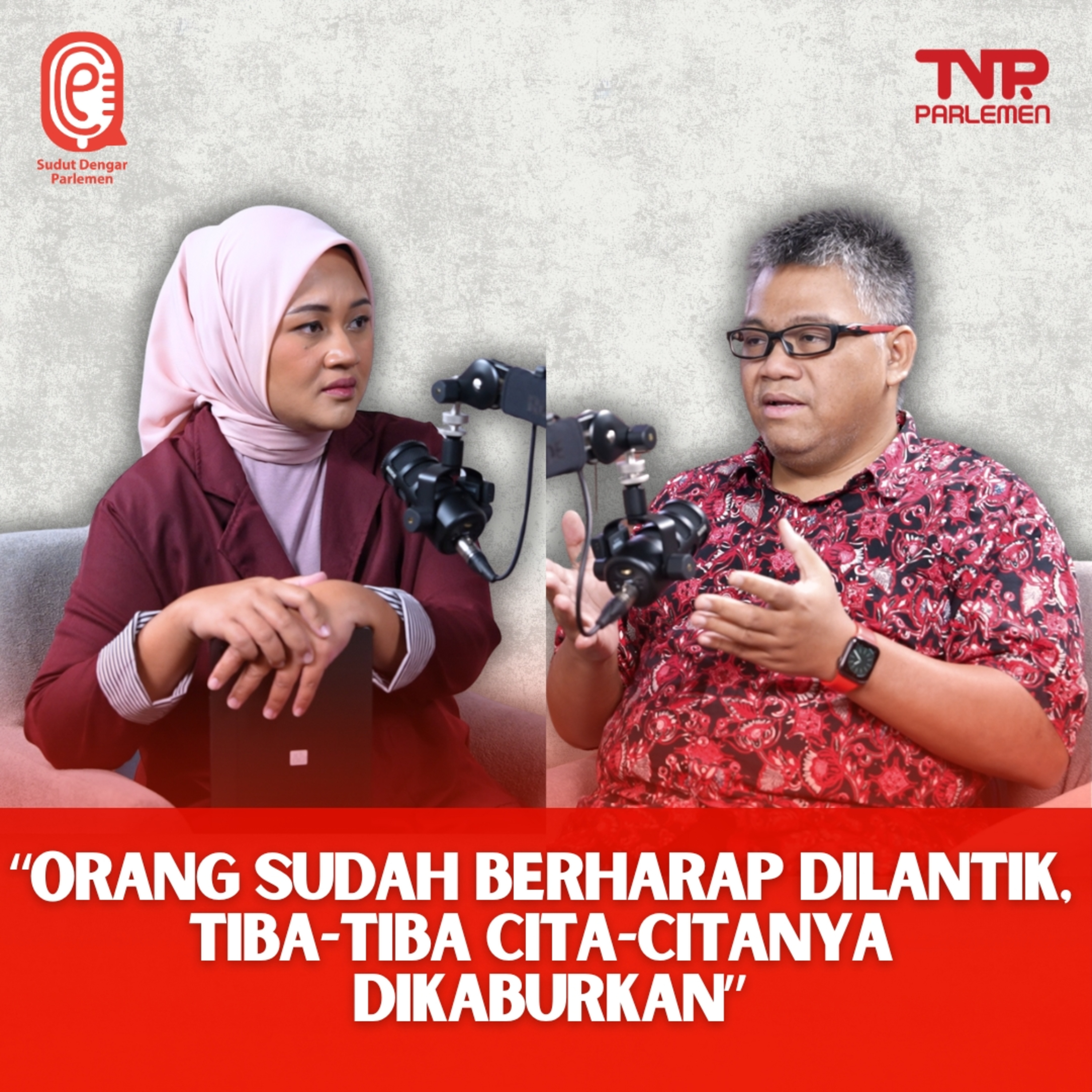 PERTANYAKAN KOMITMEN, KENAPA PENGANGKATAN CPNS DAN PPPK 2024 MUNDUR ?! - Sudut Dengar Parlemen episode artwork
