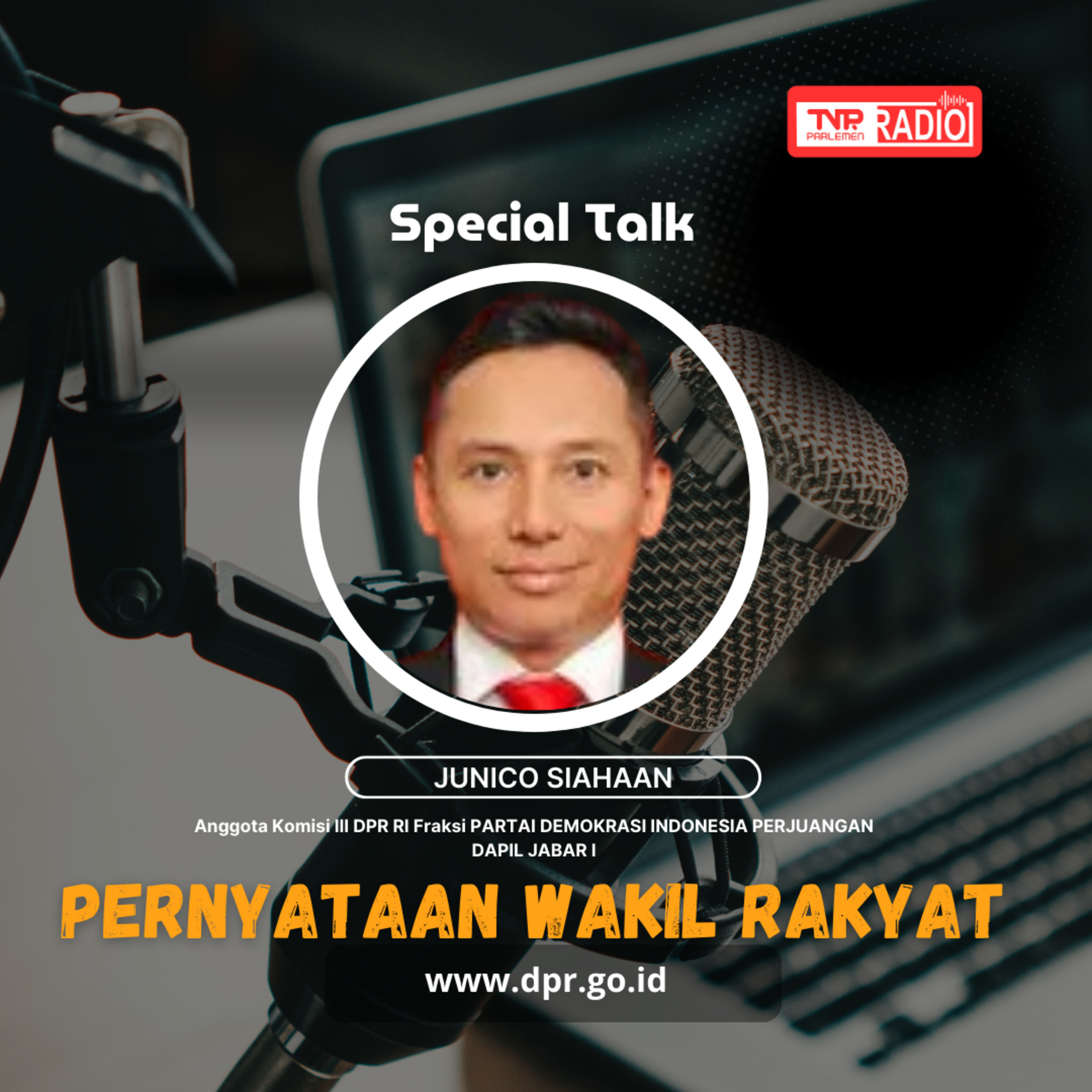 Junico Siahaan : TNI Perlu Memperkuat Kemampuan Dalam Menanggulangi Ancaman Siber (Cyber Welfare), Mengingat Perkembangan Teknologi Informasi Yang Sangat Cepat - Pernyataan Wakil Rakyat episode artwork