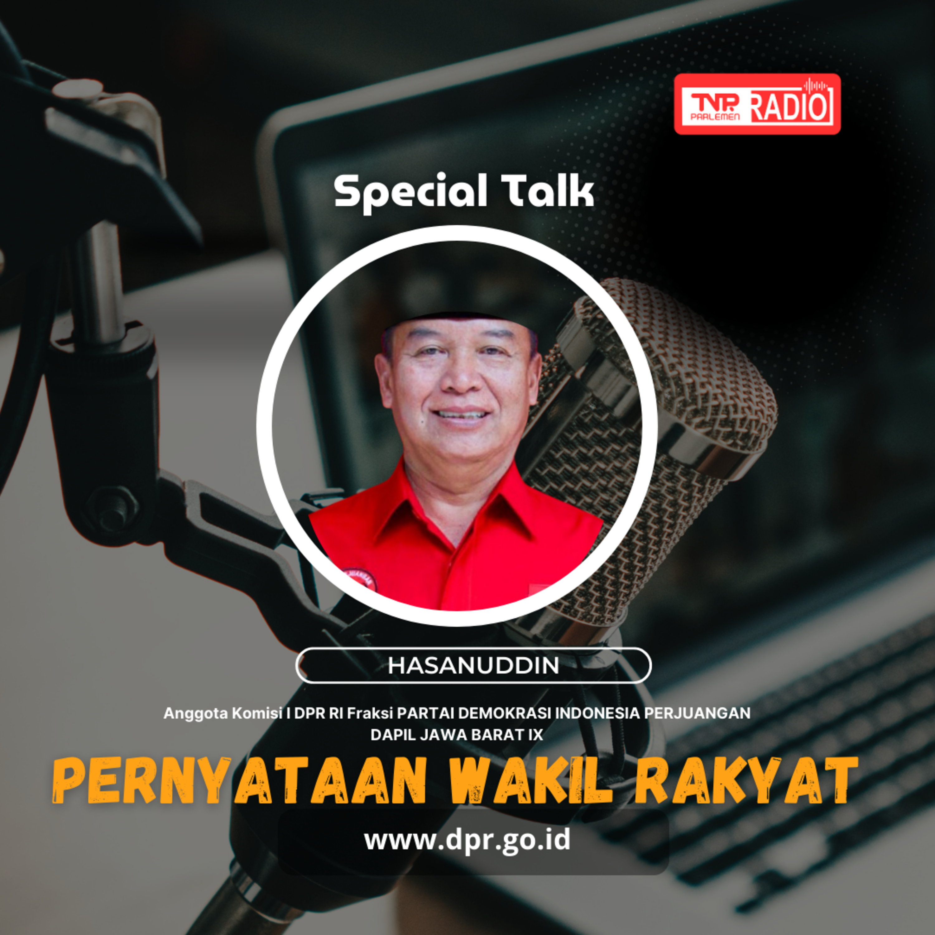 Hasanuddin : Anggaran TNI Diprediksi Akan Sebesar 1,6% Dari PDB Sekitar Rp. 303 T Pertahun Dengan Anggaran Sebesar Ini TNI Bisa Membangun Kekuatan Untuk Memberi Perlindungan Terhadap NKRI - PWR episode artwork