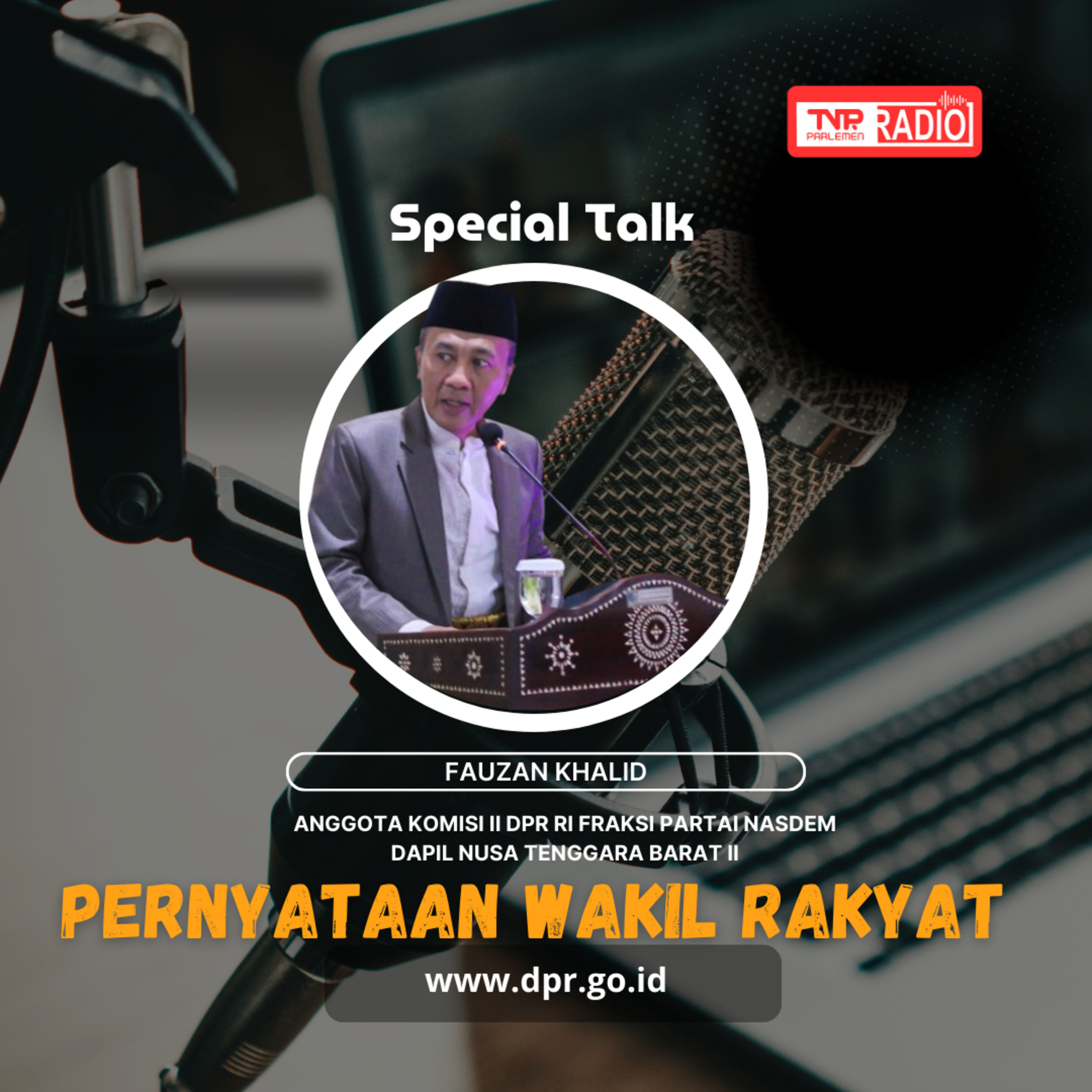 Fauzan Khalid : Rata-rata secara nasional terdapat 10% lahan yang belum memiliki peta bidang, hal ini dapat memicu konflik lahan di daerah - Pernyataan Wakil Rakyat episode artwork