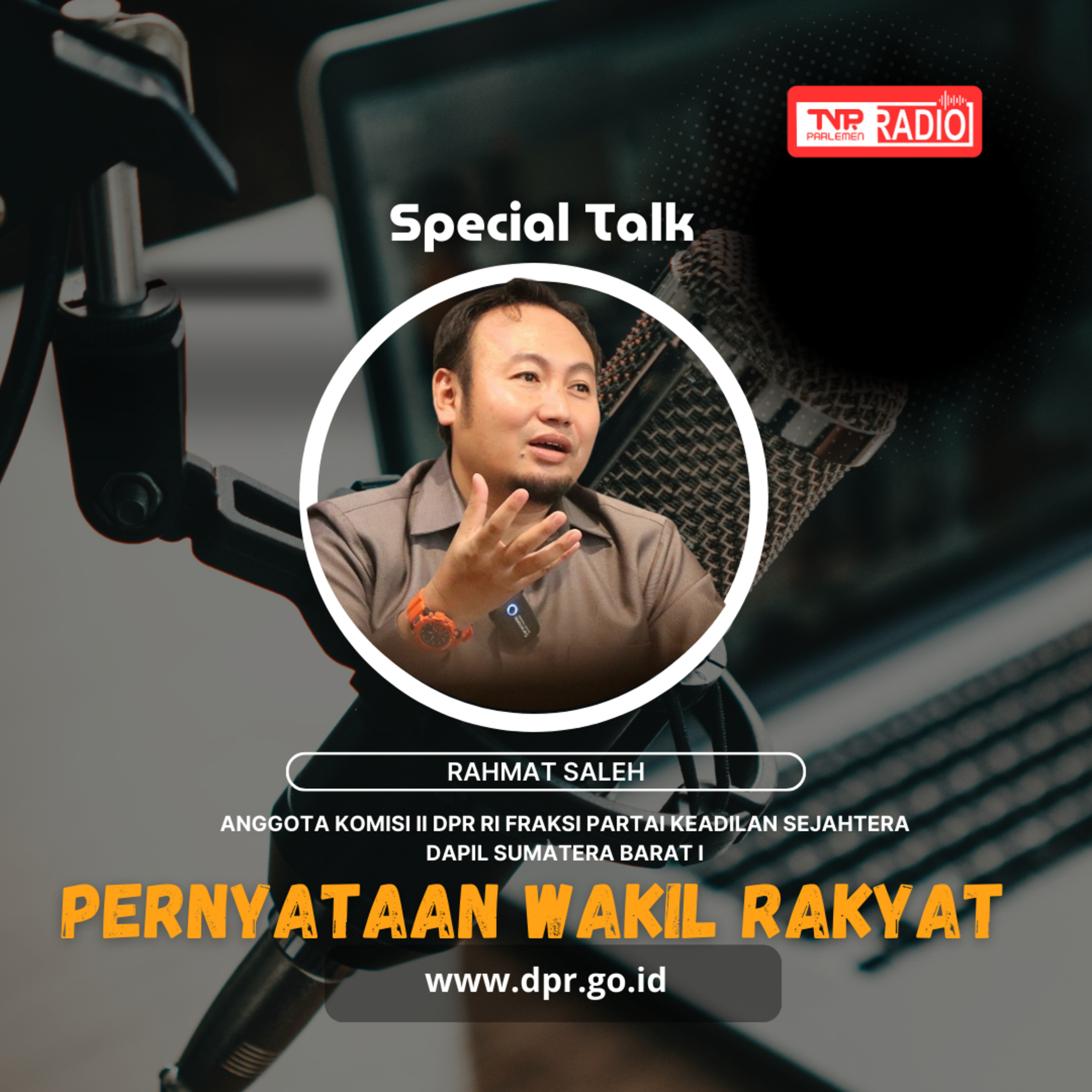 Rahmat Saleh : Dengan Sistem Majanemen Penerbitan Sertifikat yang tertata dengan baik berbasis IT, masyarakat bisa mengetahui proses pengurusan sertifikat secara transparan - Pernyataan Wakil Rakyat episode artwork