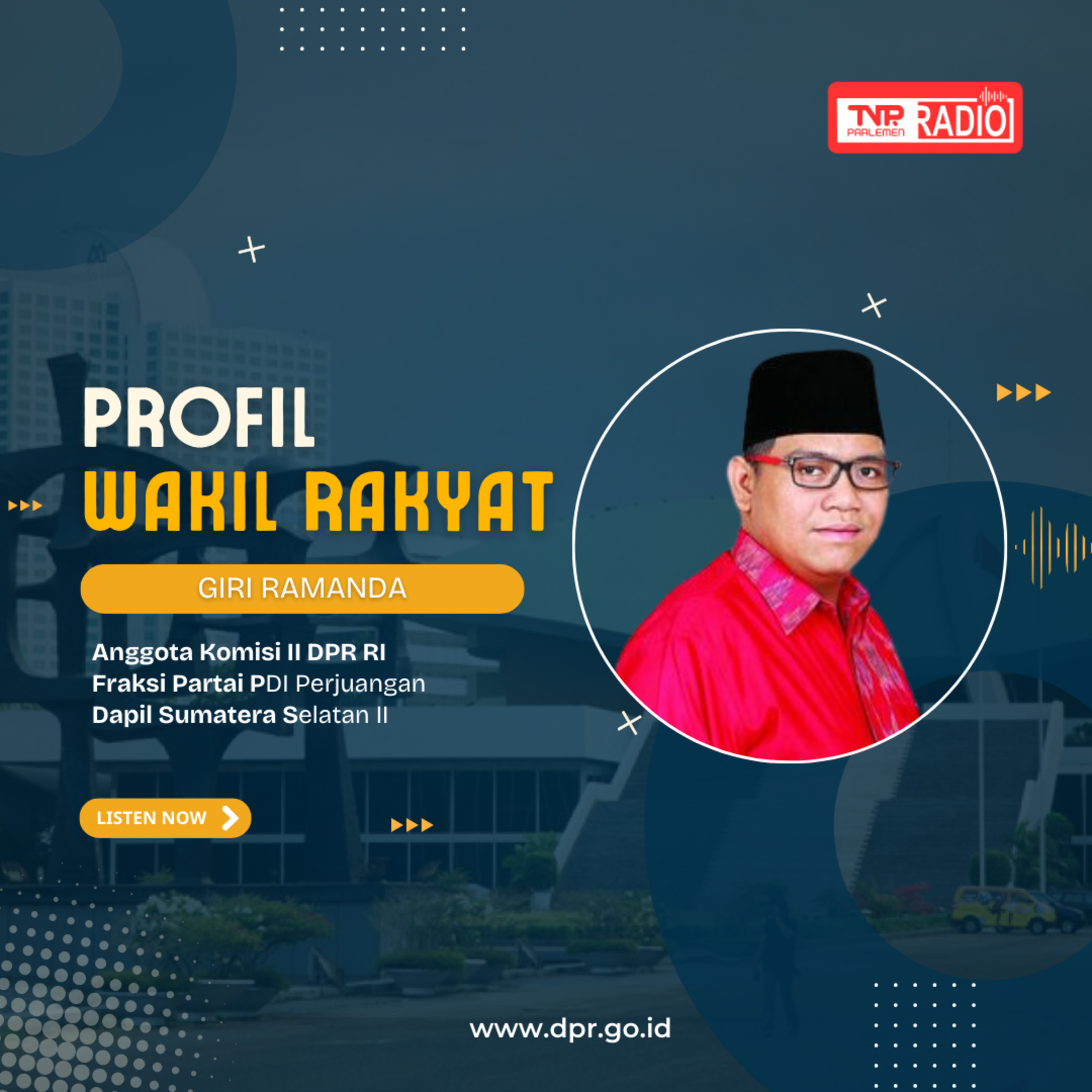 Sosok Tegas Yang Menginspirasi Dari Sumatera Selatan - Profil Wakil Rakyat episode artwork