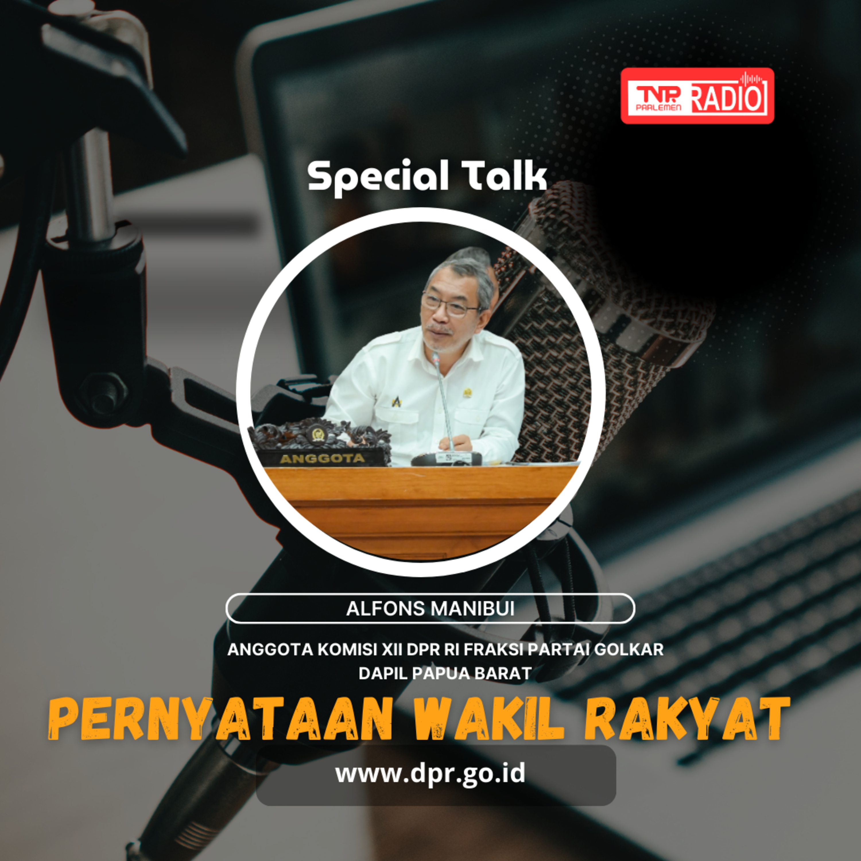 Alfons Manibui : Sebagian masyarakat Papua belum merasakan layanan listrik PSO PLN . Perlu keberpihakan terhadap masyarakat Papua - Pernyataan Wakil Rakyat episode artwork