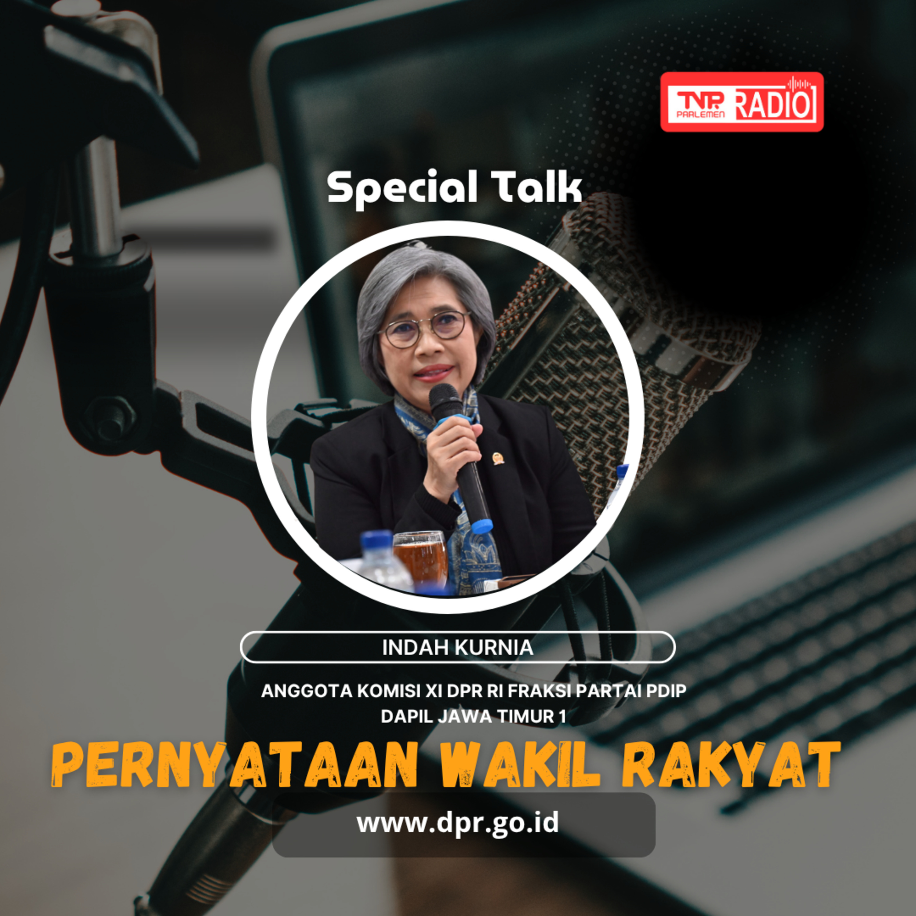 Indah Kurnia : Transformasi mutu layanan BPJS Kesehatan harus mudah, cepat, dan setara - Pernyataan Wakil Rakyat episode artwork