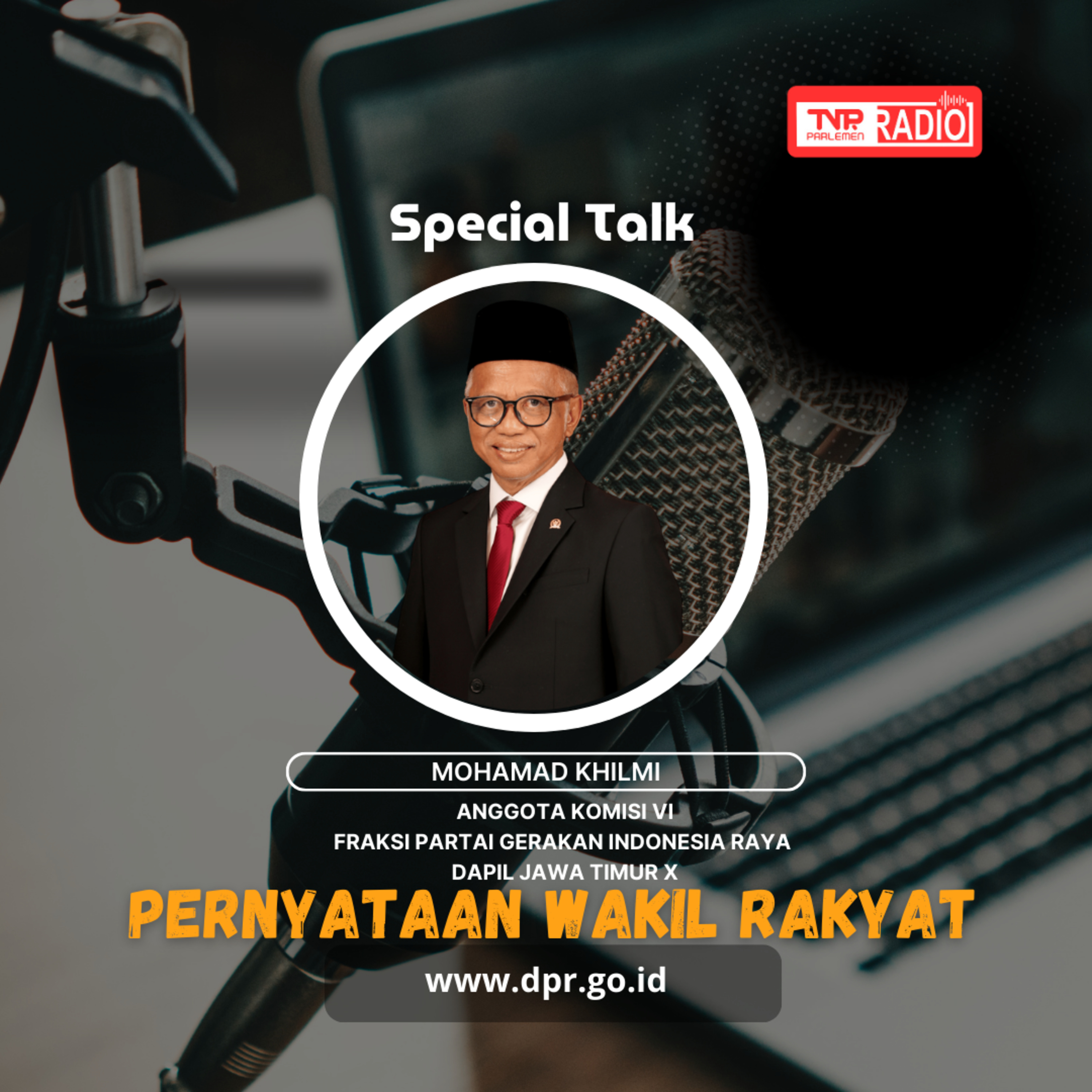 Khilmi : PT. KAI perlu mengkaji pendapatan dari sektor angkutan barang selain batubara dan BBM - Pernyataan Wakil Rakyat episode artwork