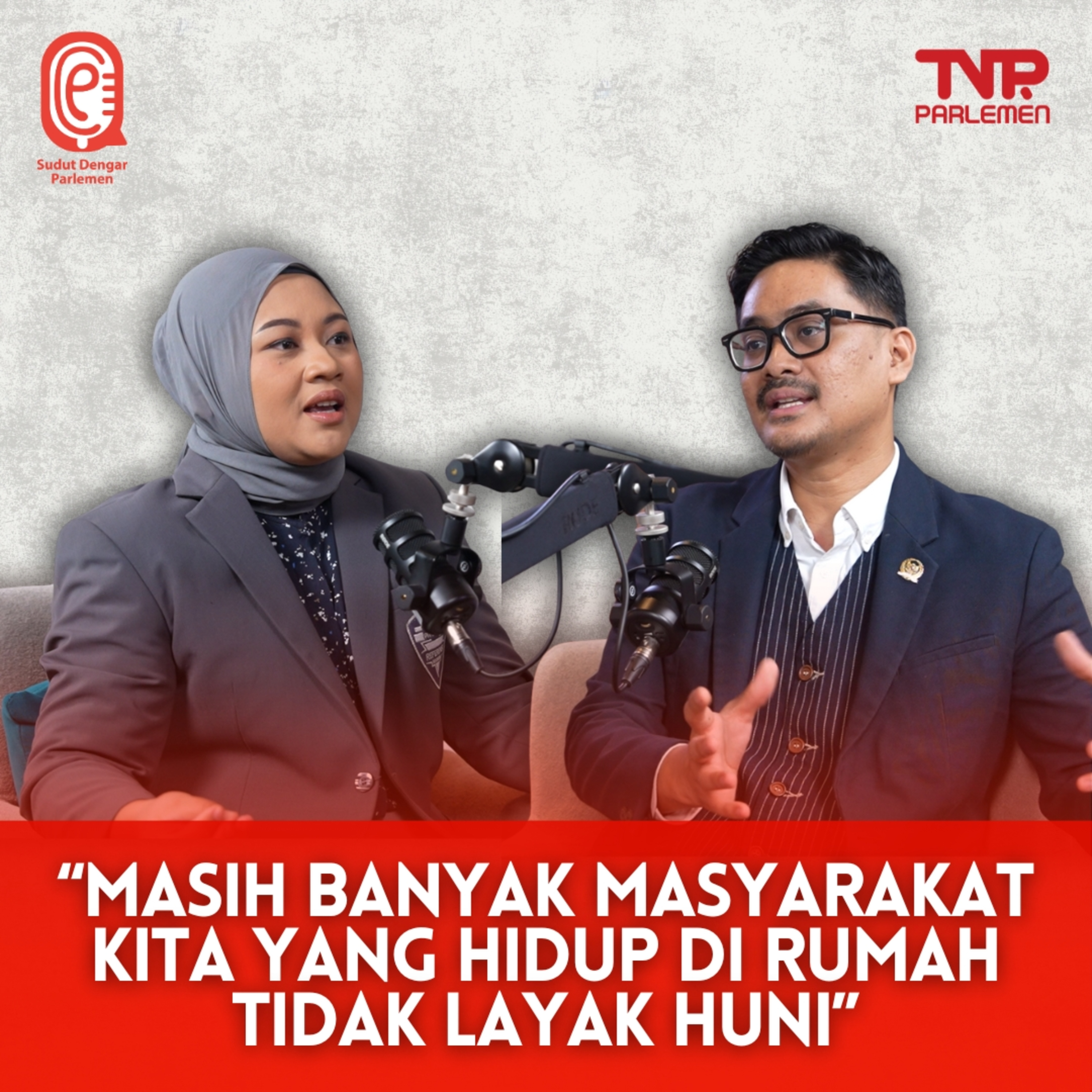 PERLUASAN JALUR KERETA LUAR JAWA DAN PROGRAM 3 JUTA RUMAH - Sudut Dengar Parlemen  episode artwork