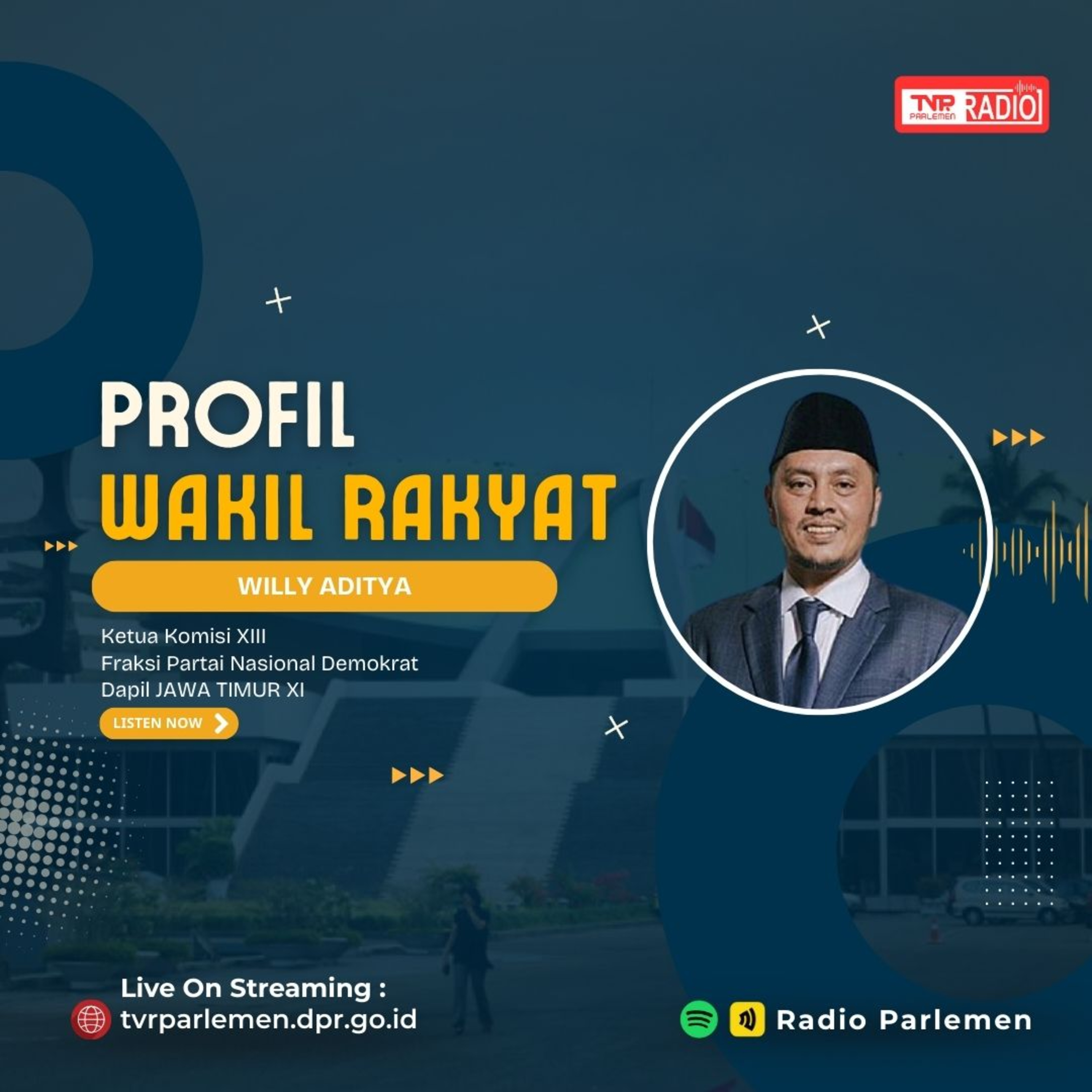  Mendengar, Bekerja, Mengabdi, Politik dengan Hati - Profil Wakil Rakyat episode artwork