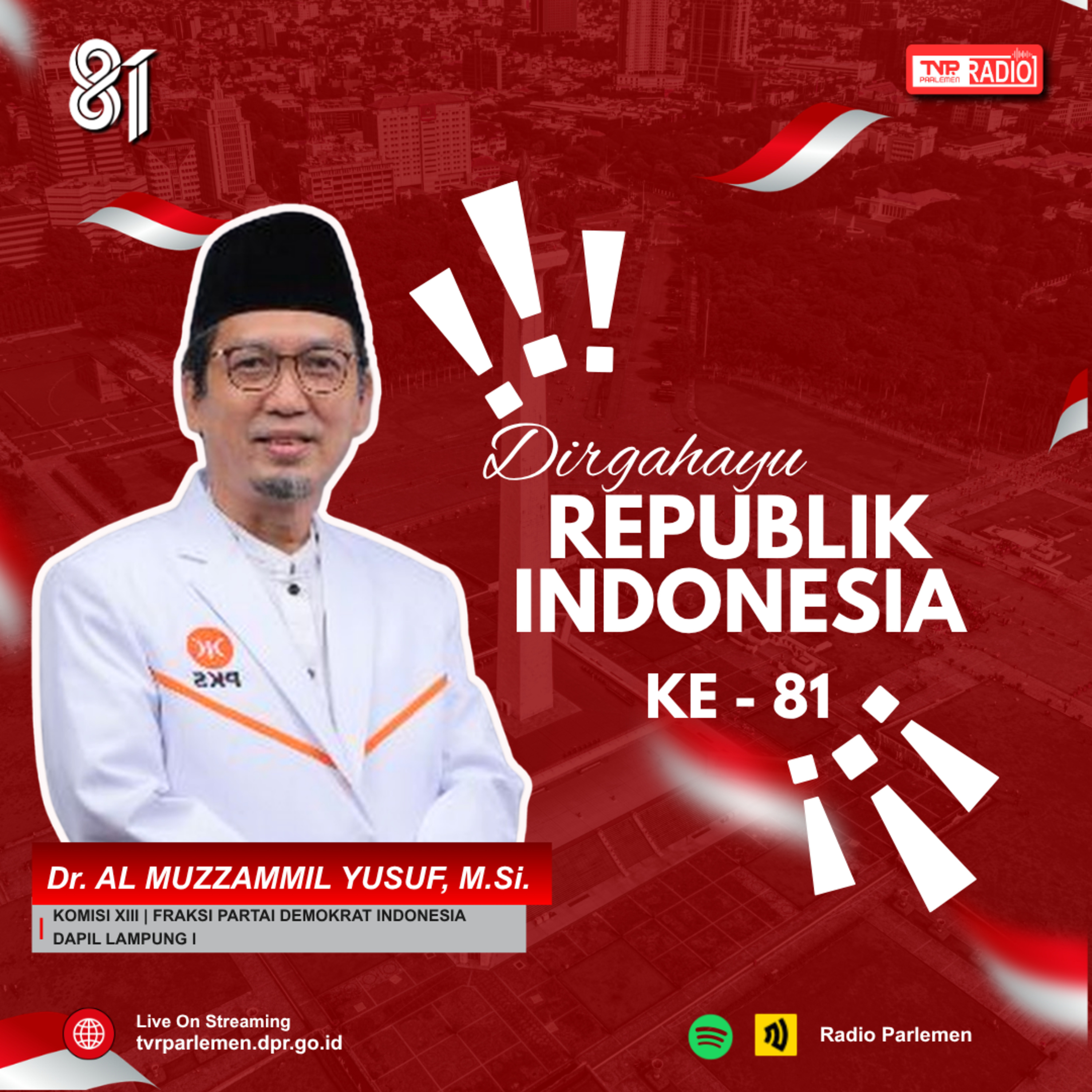 HUT RI 81 Bersama Al Muzammil Yusuf – PSA episode artwork