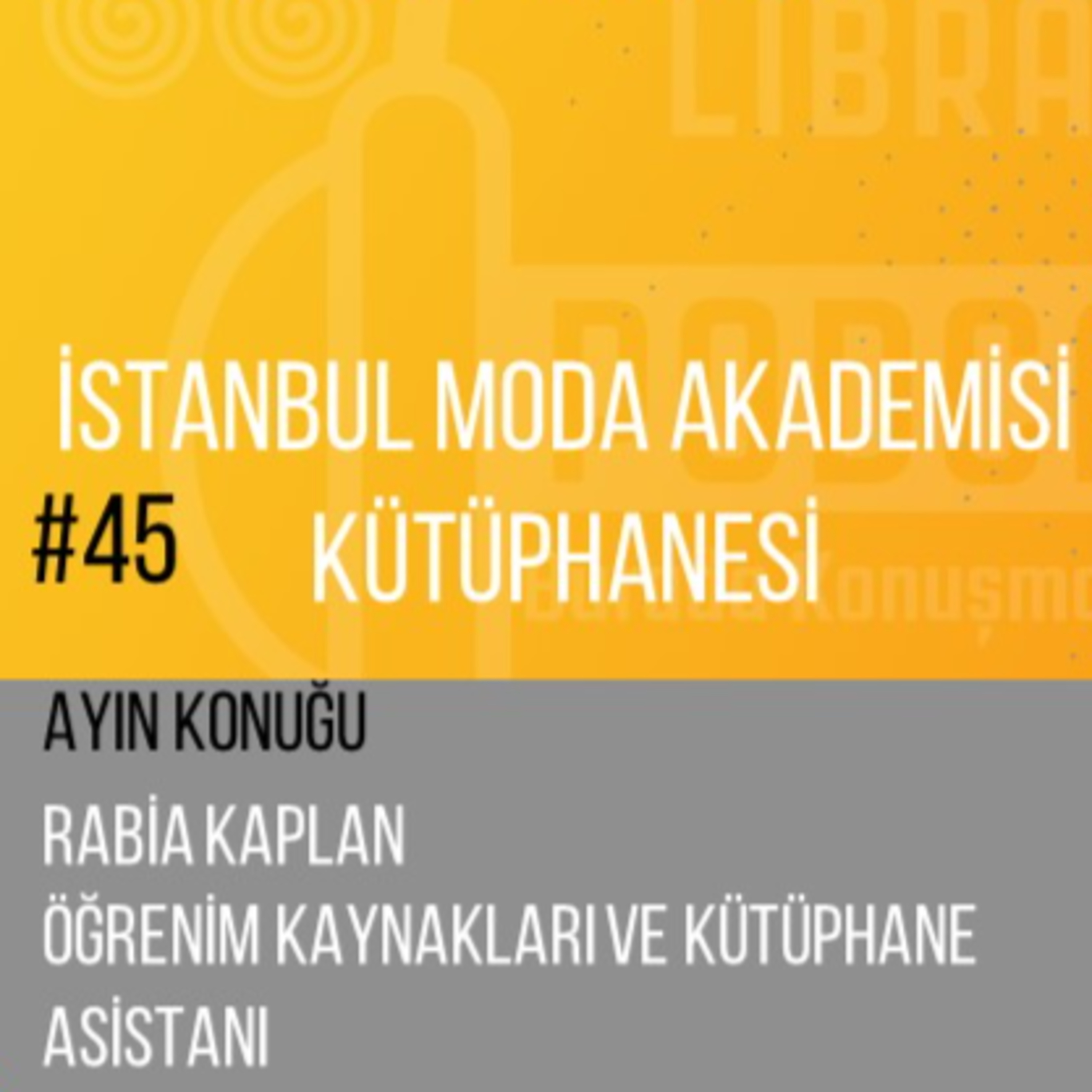 ANAMED Library Podcast: Burada Konuşmak Serbest