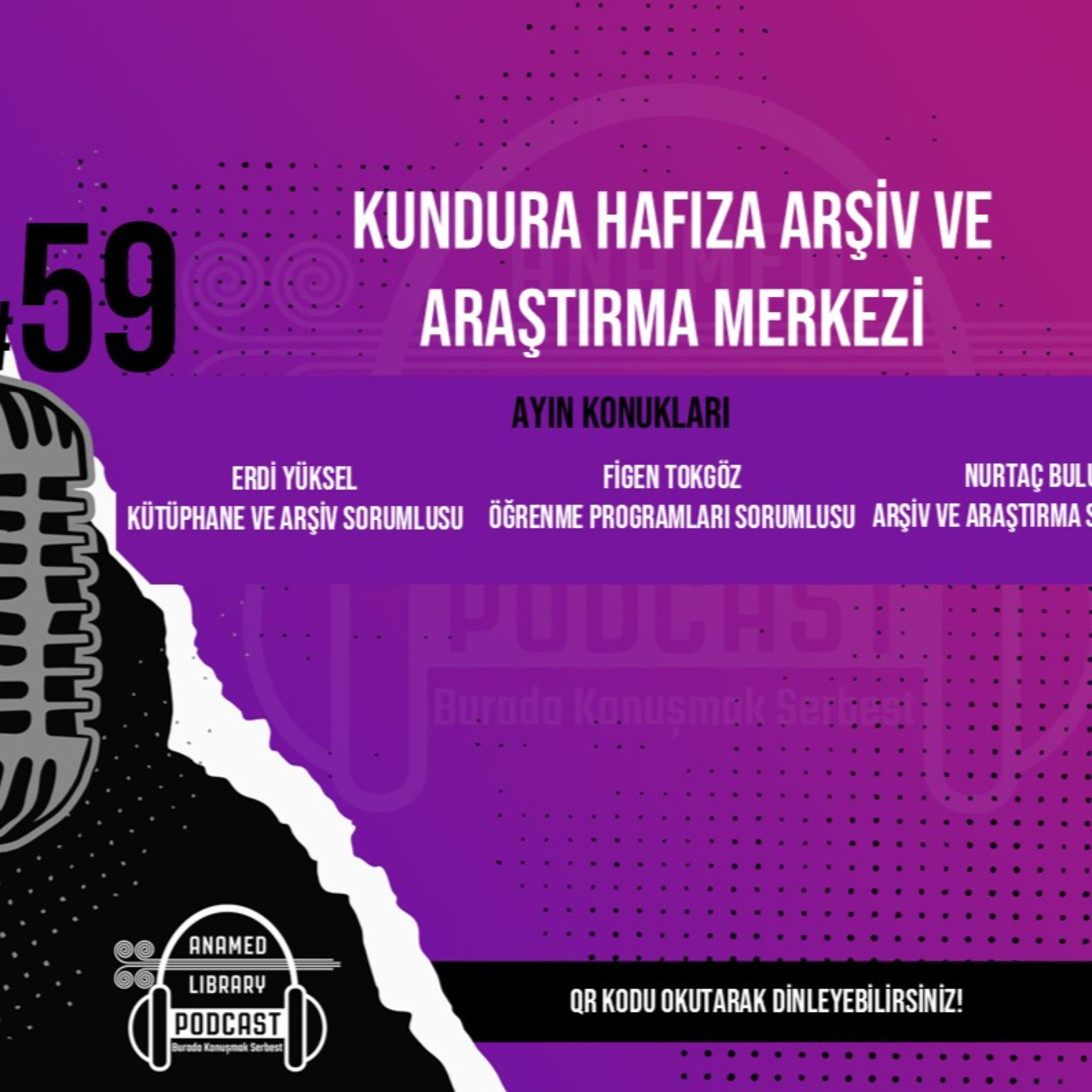 ANAMED Library Podcast: Burada Konuşmak Serbest