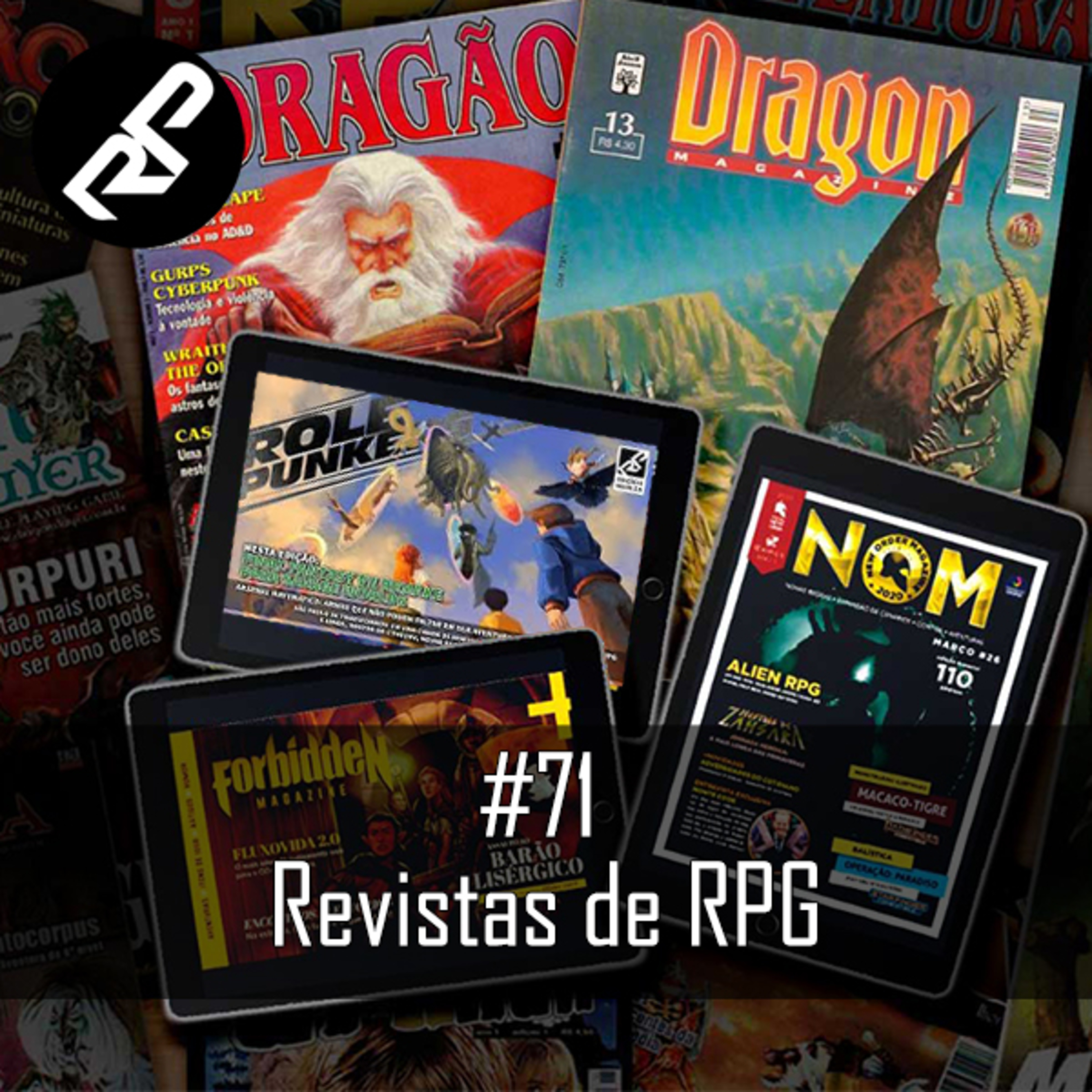 Rádio RetroPunk #71- Revistas de RPG