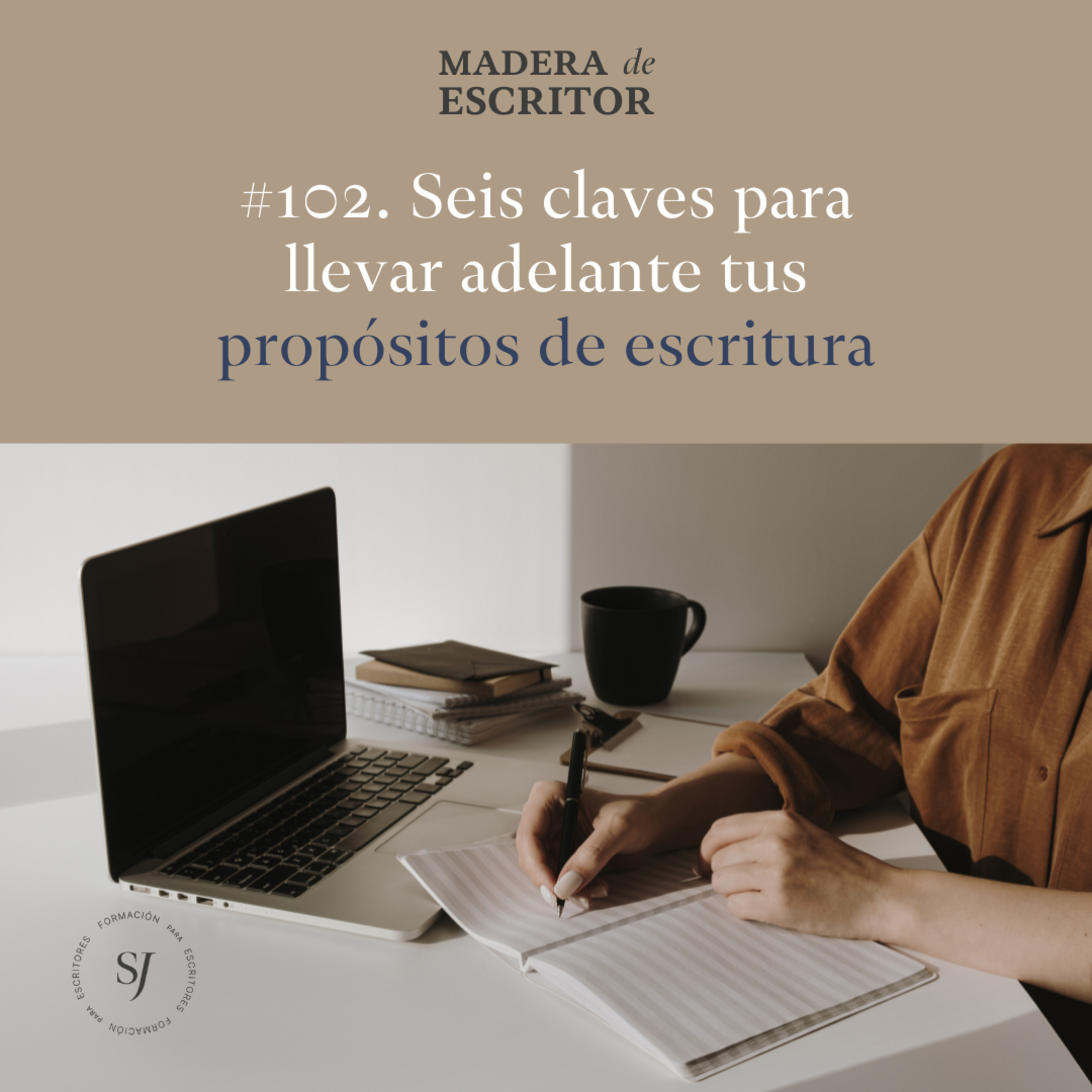 #102. Seis claves para llevar adelante tus propósitos de escritura