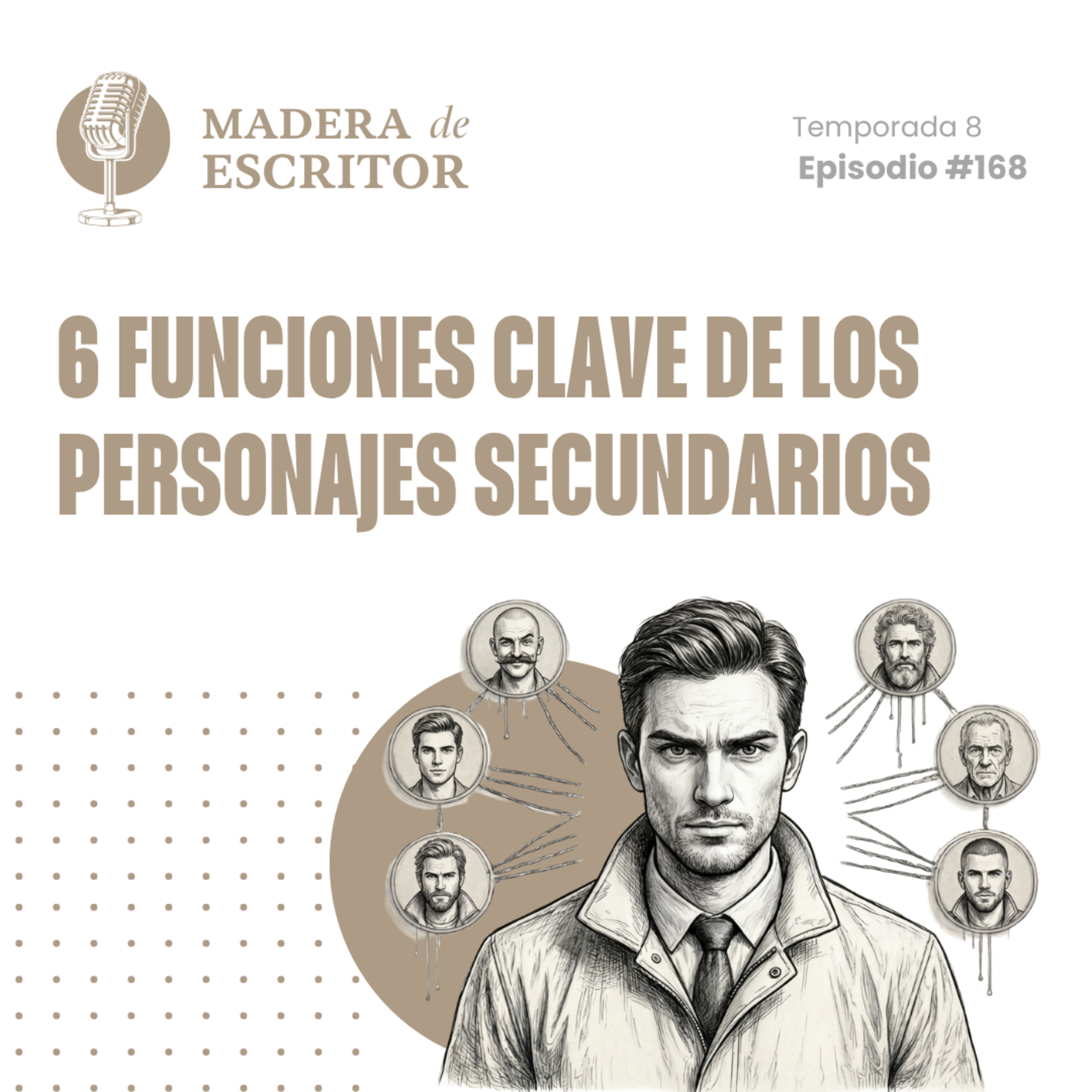 #168. Seis funciones clave de los personajes secundarios episode artwork