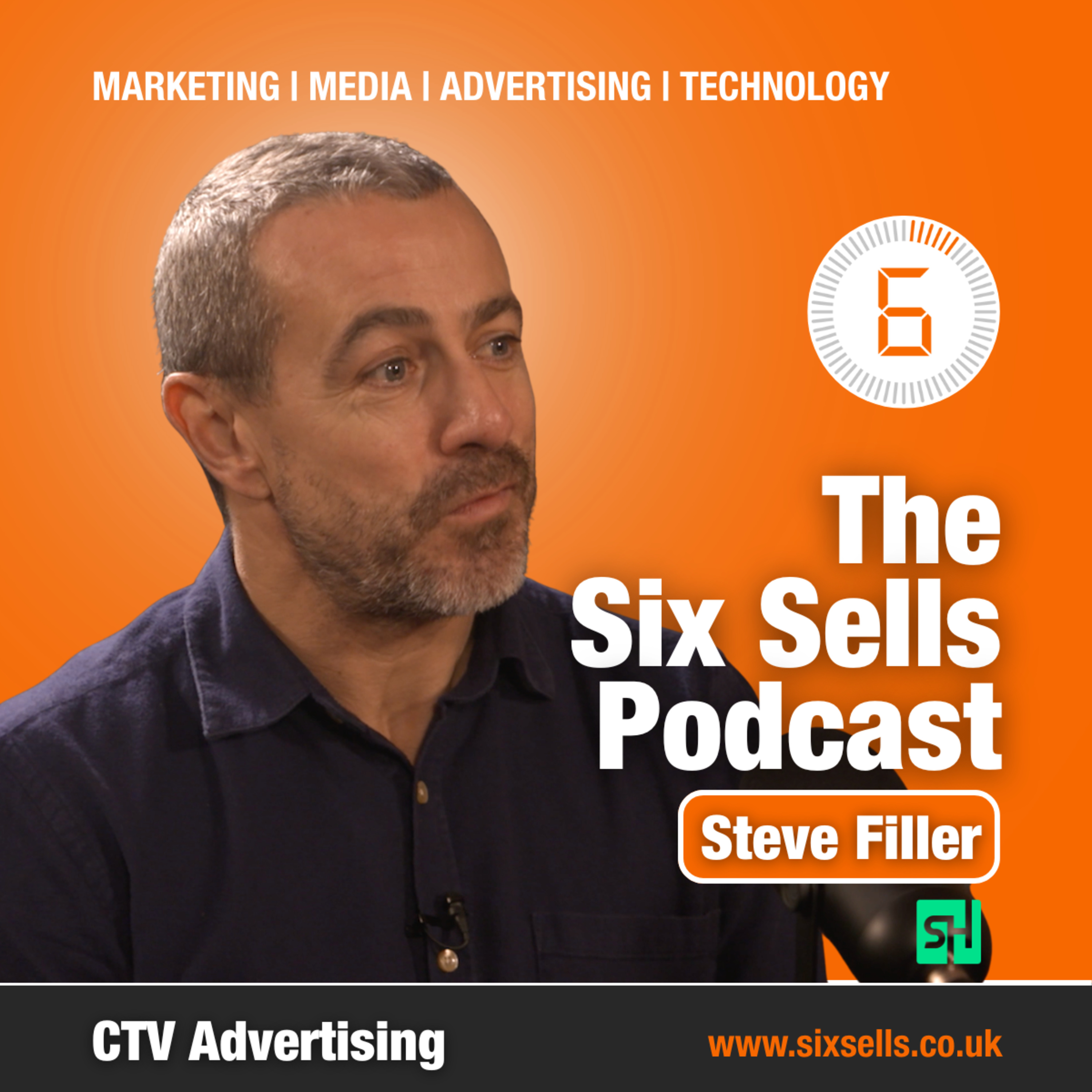 CTV with Steve Filler on The Six Sells Podcast  episode artwork