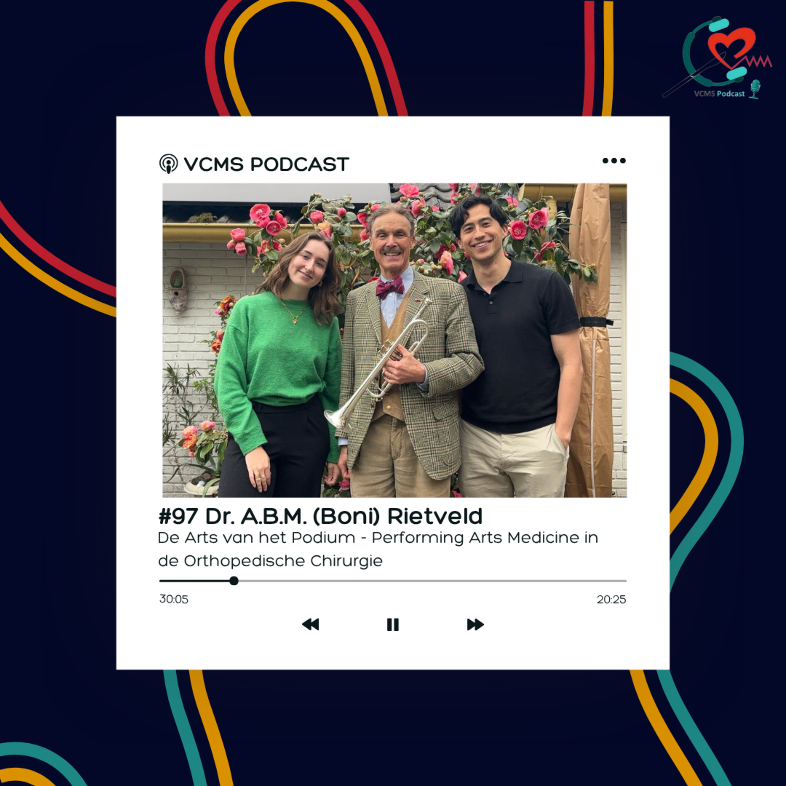 #97 De Arts van het Podium - Performing Arts Medicine in de Orthopedische Chirurgie met Dr. Boni Rietveld episode artwork