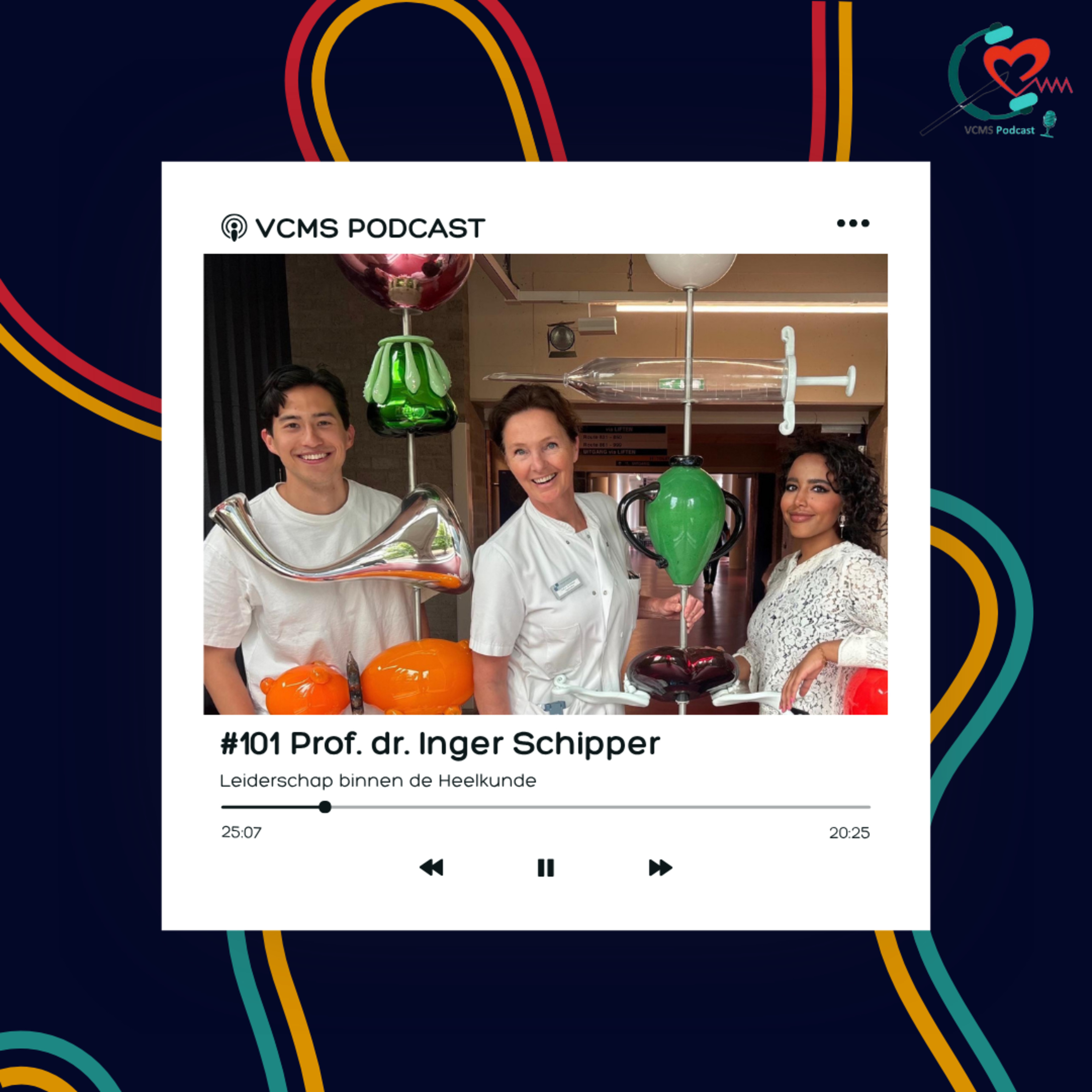 #101 In gesprek met Professor. dr. Inger Schipper – Leiderschap binnen de Heelkunde episode artwork