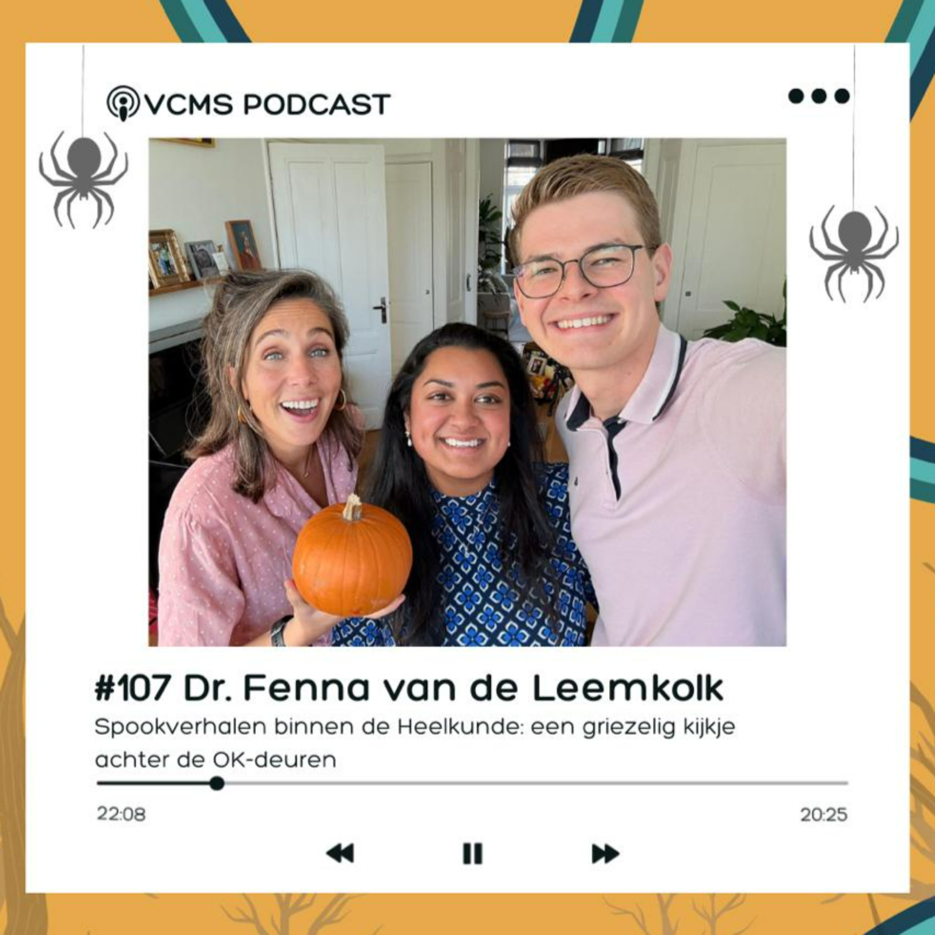 #107 - Spookverhalen binnen de Heelkunde: een griezelig kijkje achter de OK-deuren episode artwork