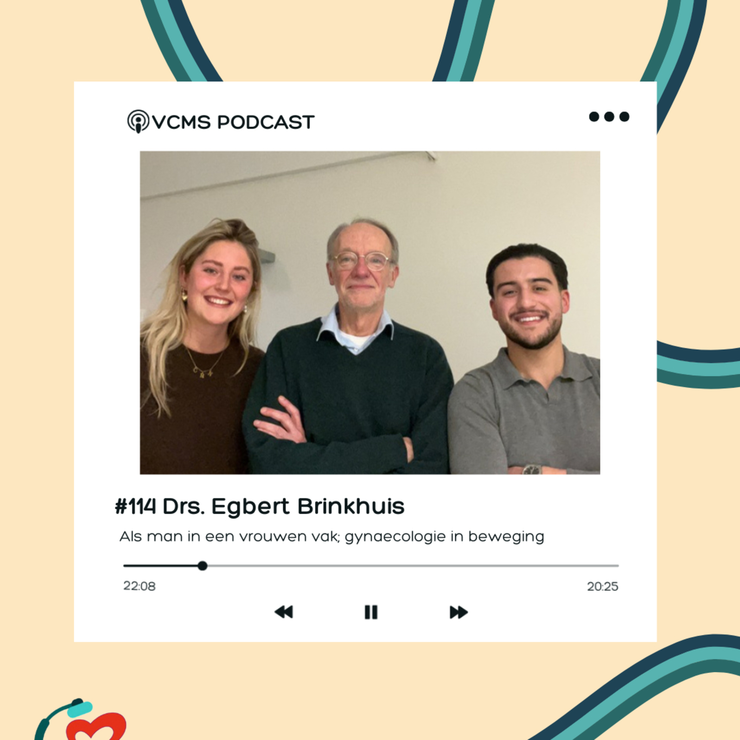 #114 - Als man in een vrouwen vak; Gynaecologie in beweging episode artwork