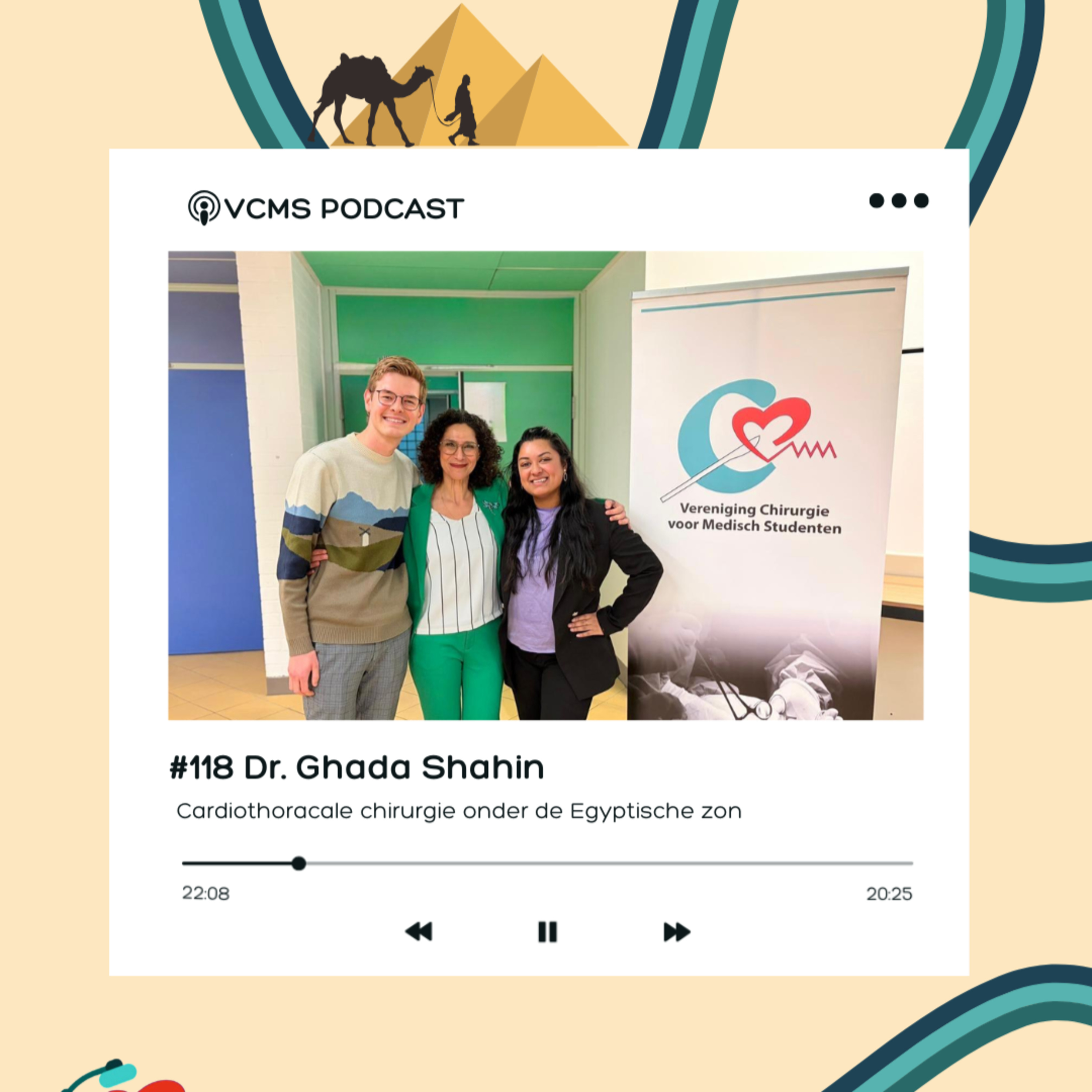#118 - Cardiothoracale chirurgie onder de Egyptische zon 🇪🇬 ☀️ episode artwork