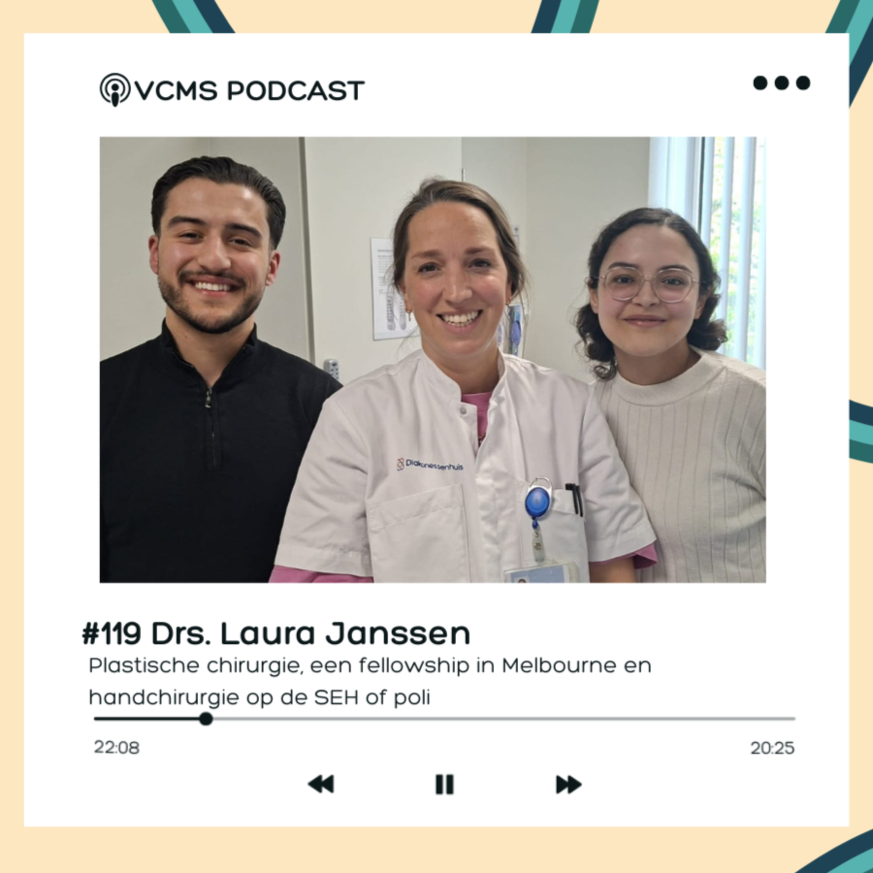 #119 - Plastische chirurgie, een fellowship in Melbourne en handchirurgie op de SEH of poli  episode artwork