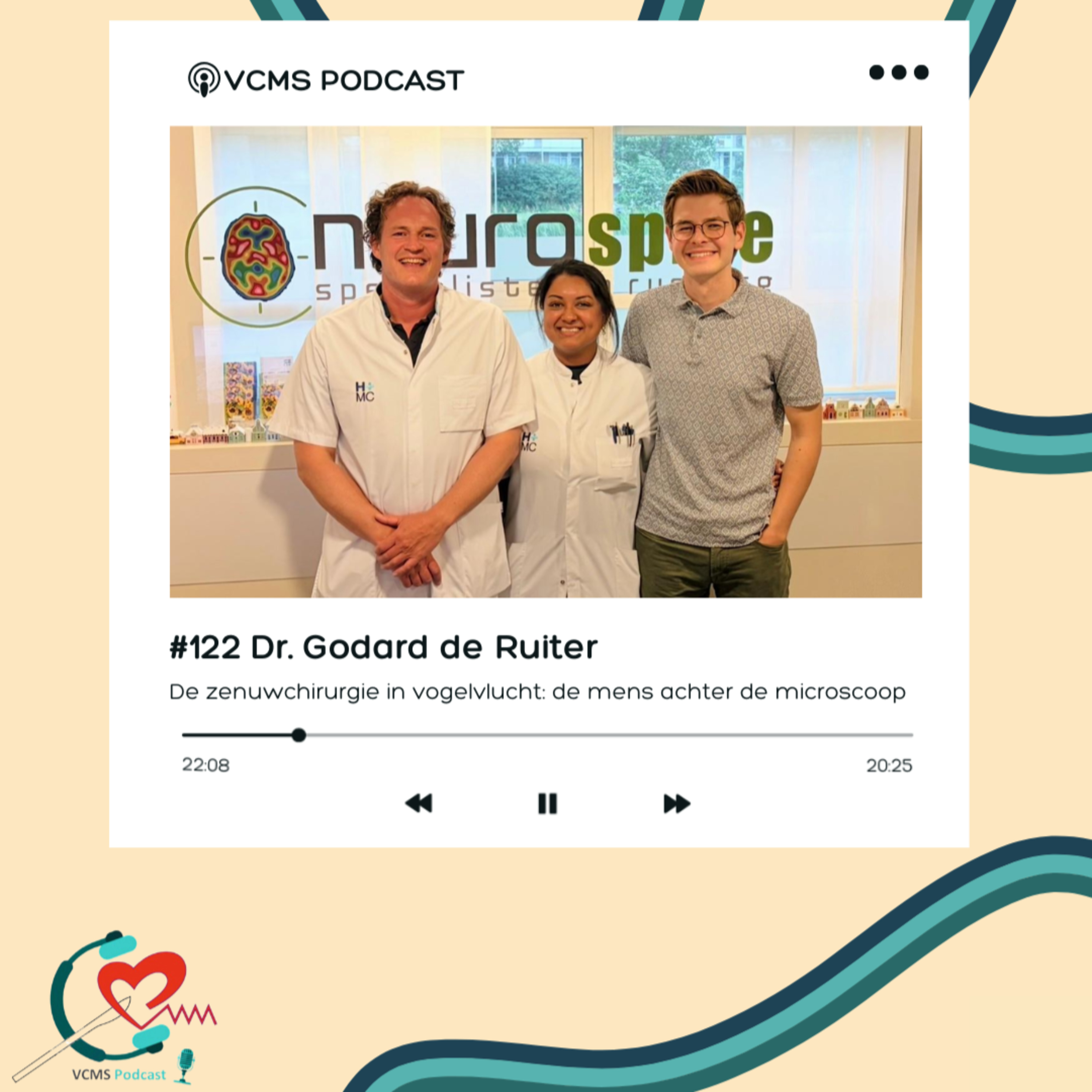 #122 - De zenuwchirurgie in vogelvlucht: de mens achter de microscoop episode artwork