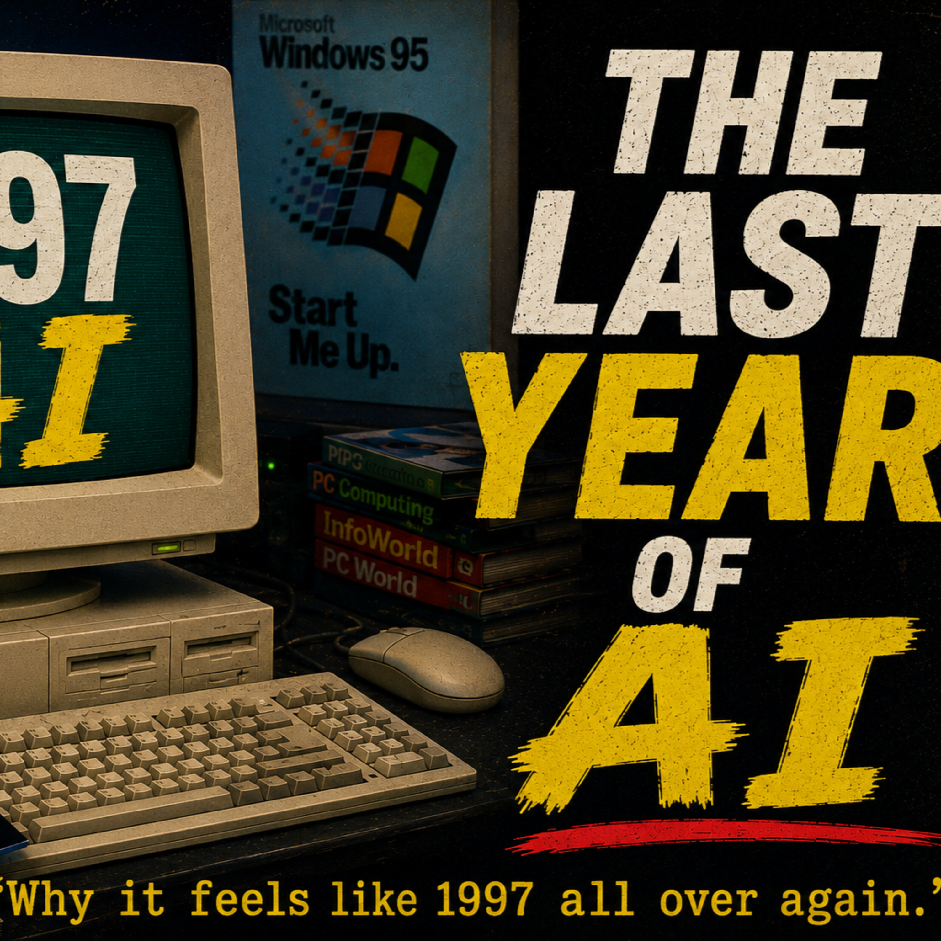 The last year of AI episode artwork