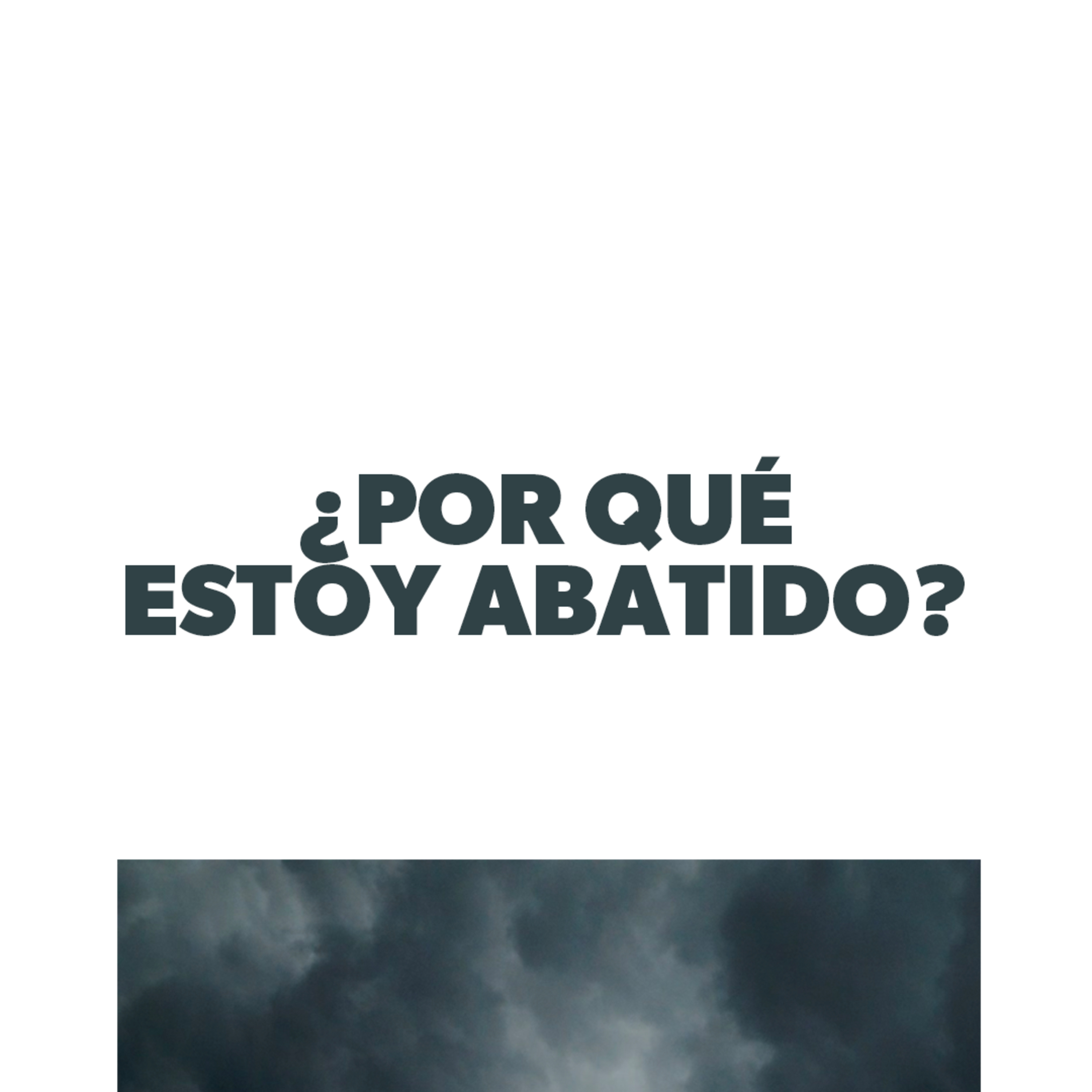 ¿Por Qué Estoy Abatido? episode artwork