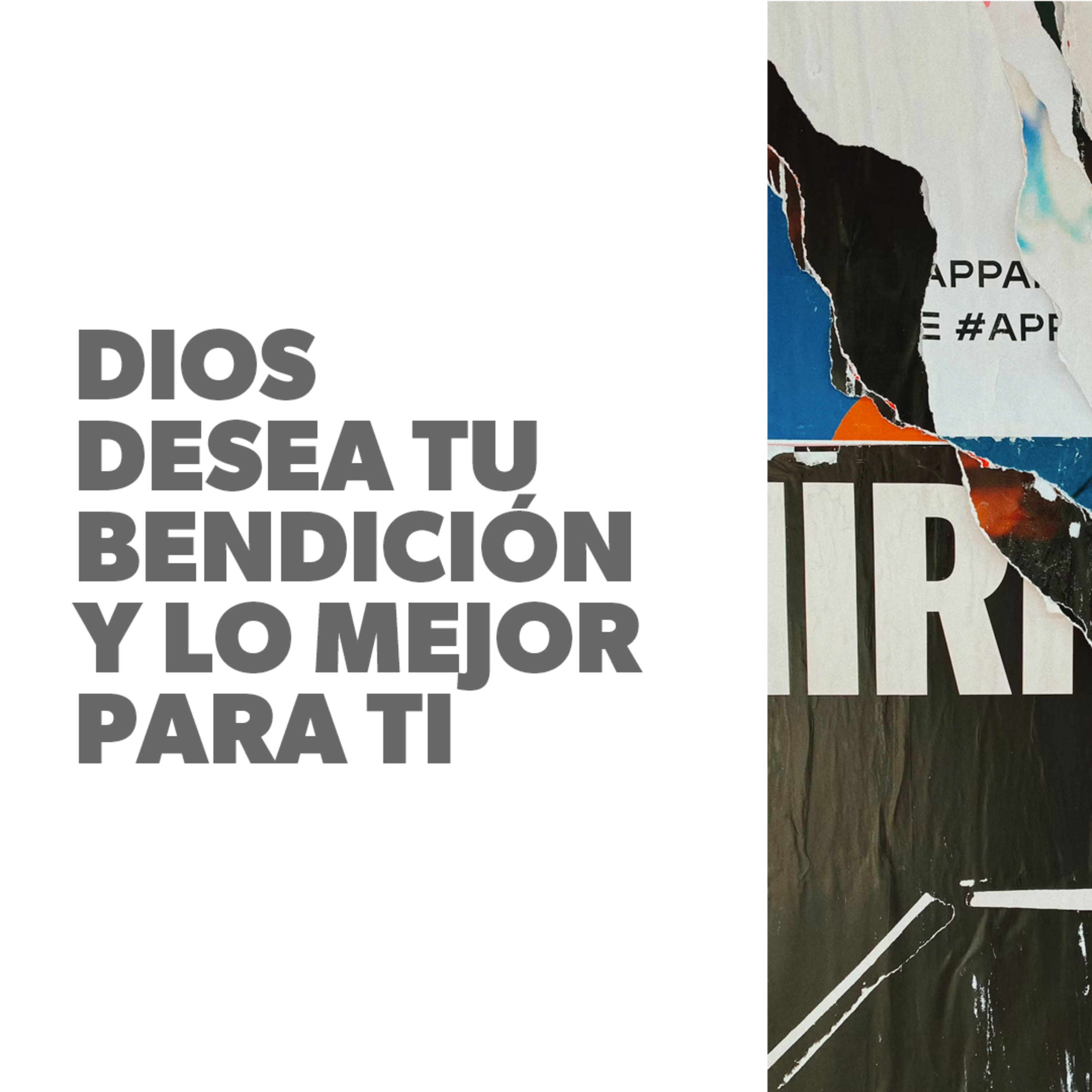 Dios Desea Tu Bendición y lo Mejor Para Ti episode artwork