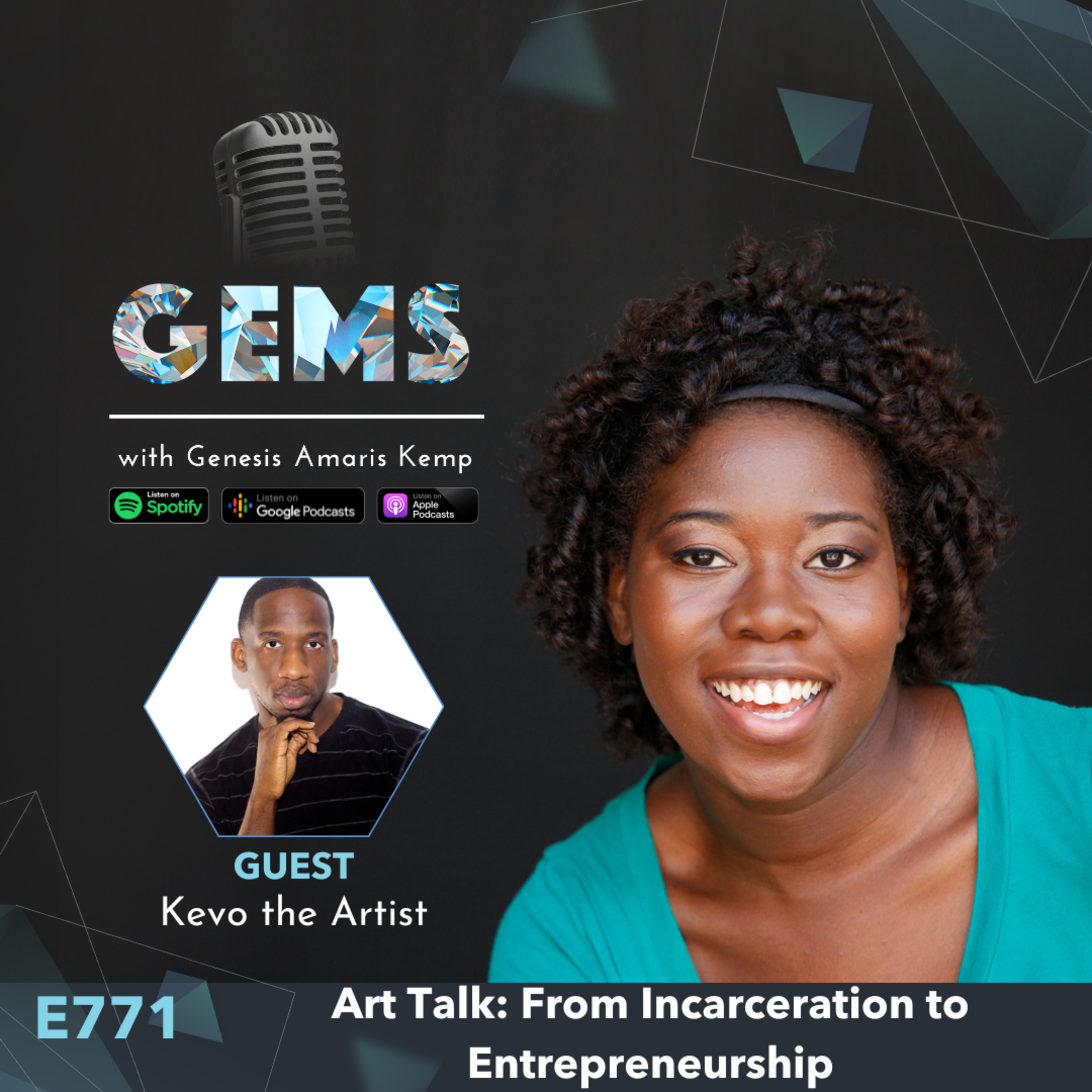 Ep. 771 - Art Talk with Kevo the Artist episode artwork