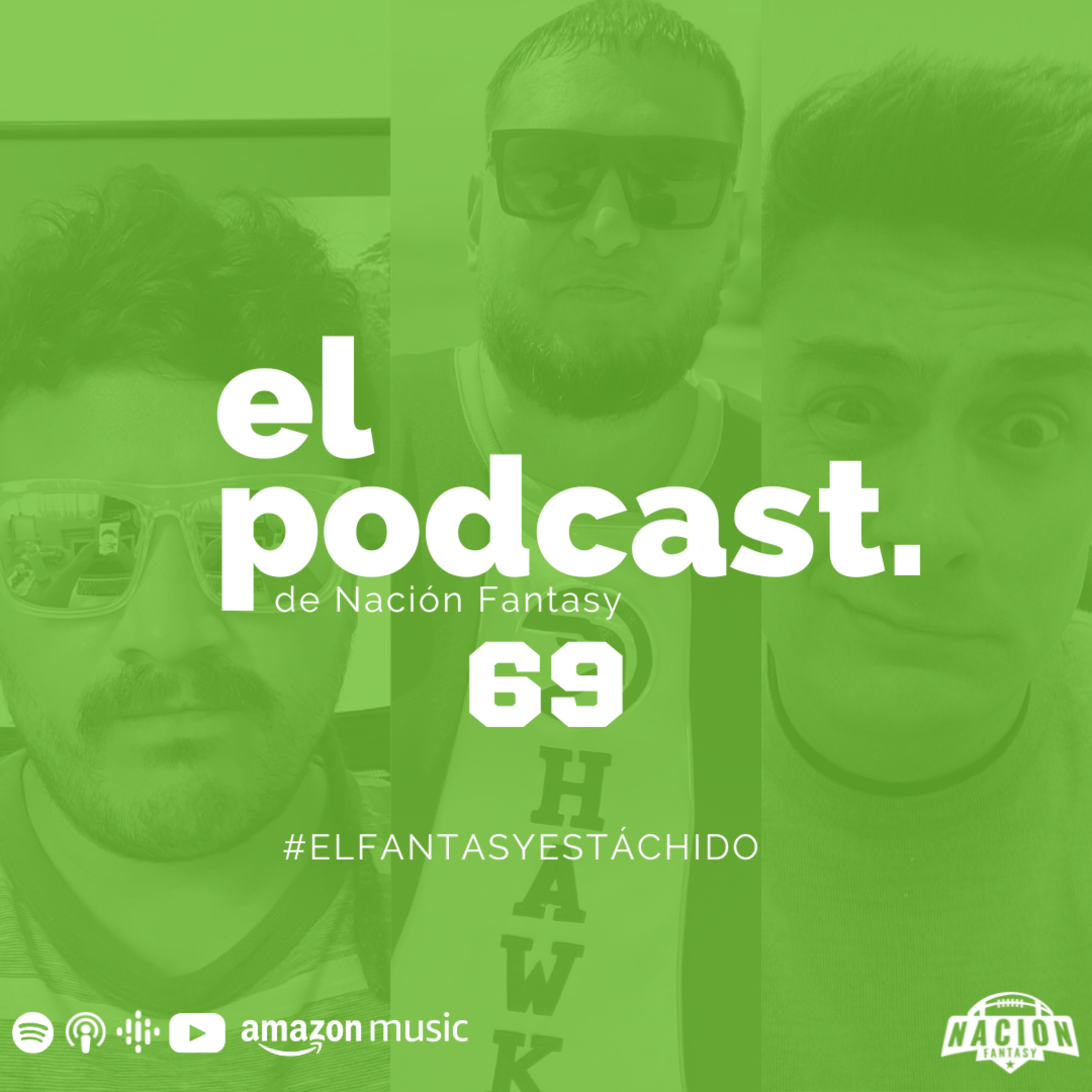 El Podcast Episodio 69 - Wide Receiver Rankings│Fantasy Football Podcast 2023 episode artwork