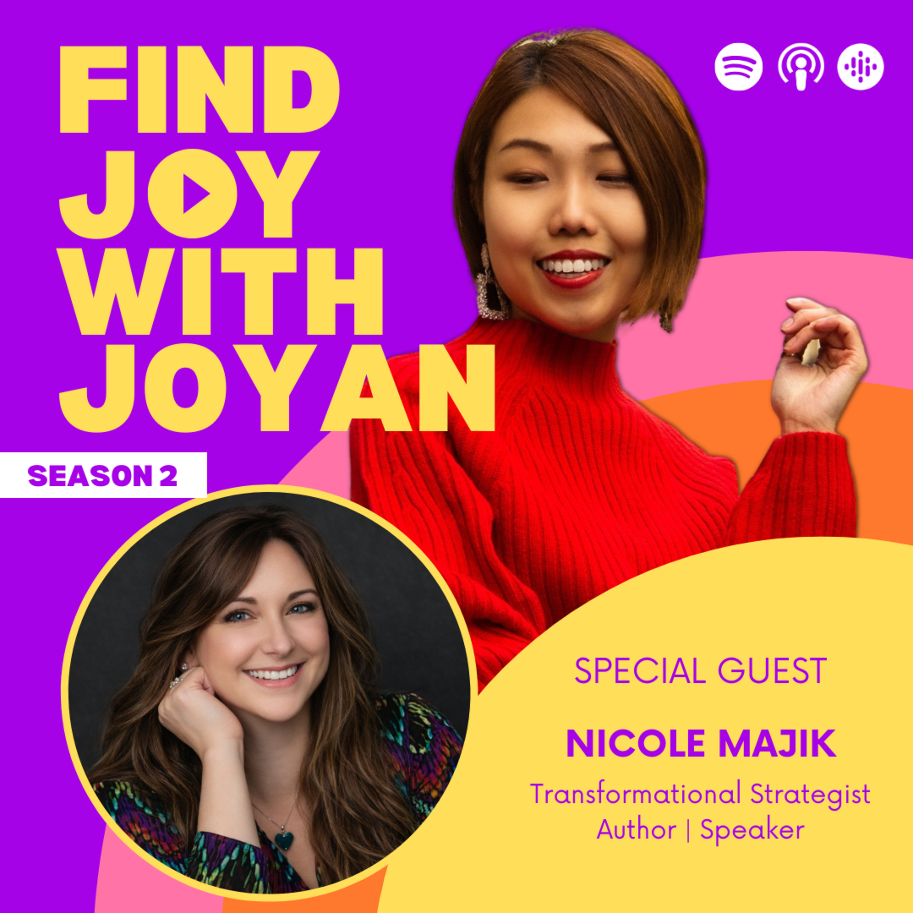 Can You JUST?! Breaking the Cycles, Boundaries & Beliefs That Keep You Stuck with Nicole Majik episode artwork