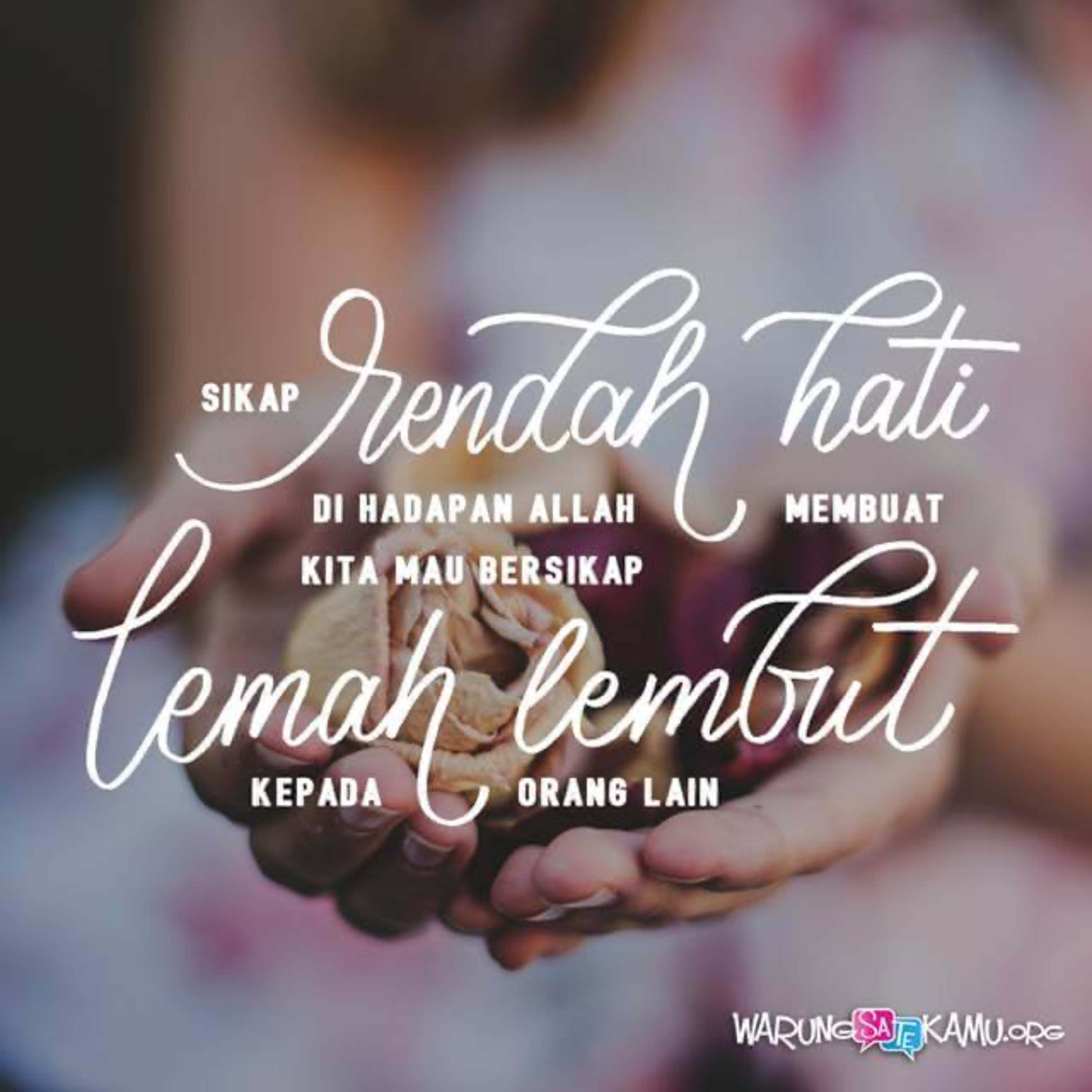 Edisi Hari Selasa, 3 Oktober 2023 - Pribadi yang lemah lembut