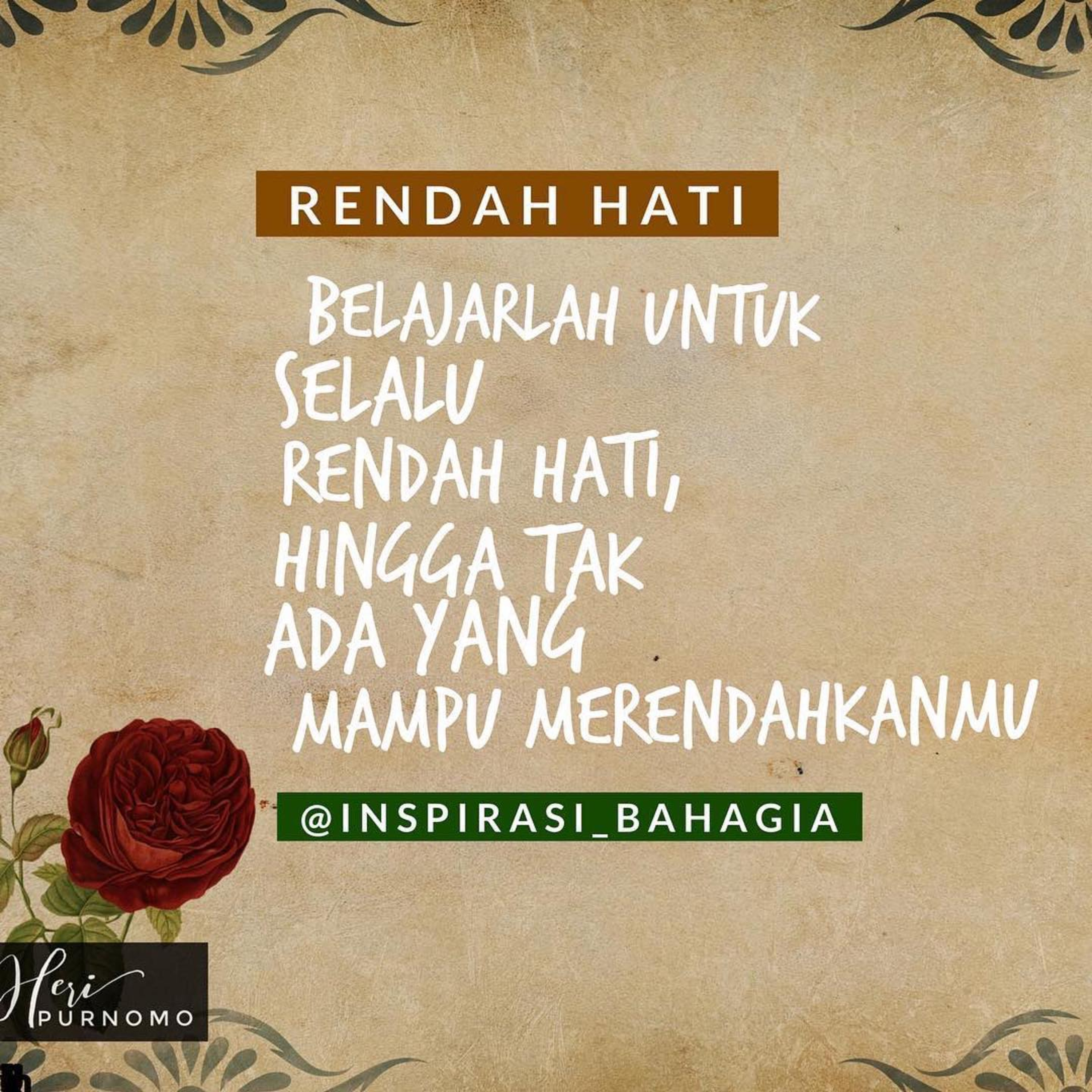 Edisi Hari Minggu, 16 November 2025 - Berlatih untuk memiliki kerendahan hati