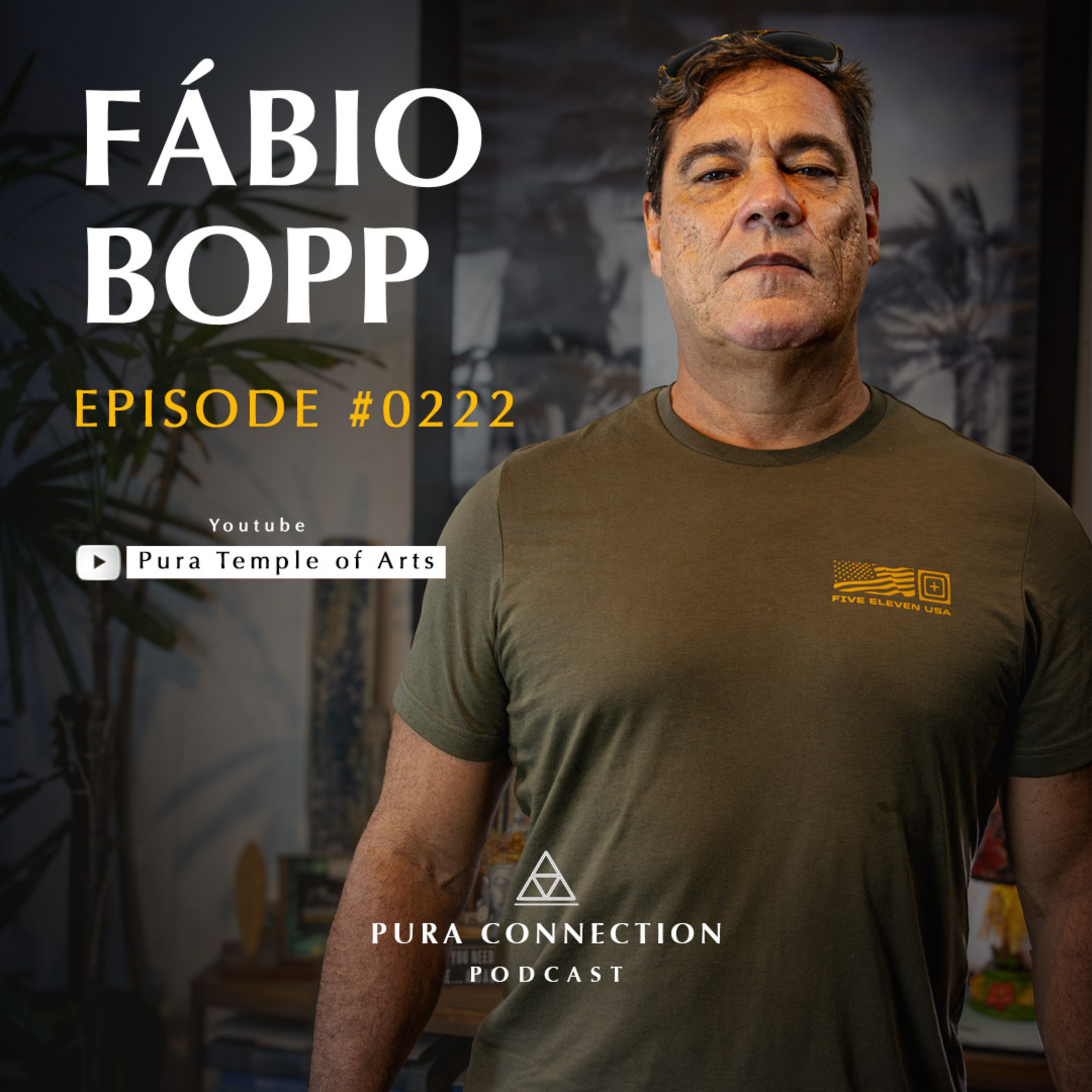 Fábio Bopp revela: “Como dominar uma situação sem atirar” | Pura Connection Podcast | Jiu-Jitsu e Surf episode artwork