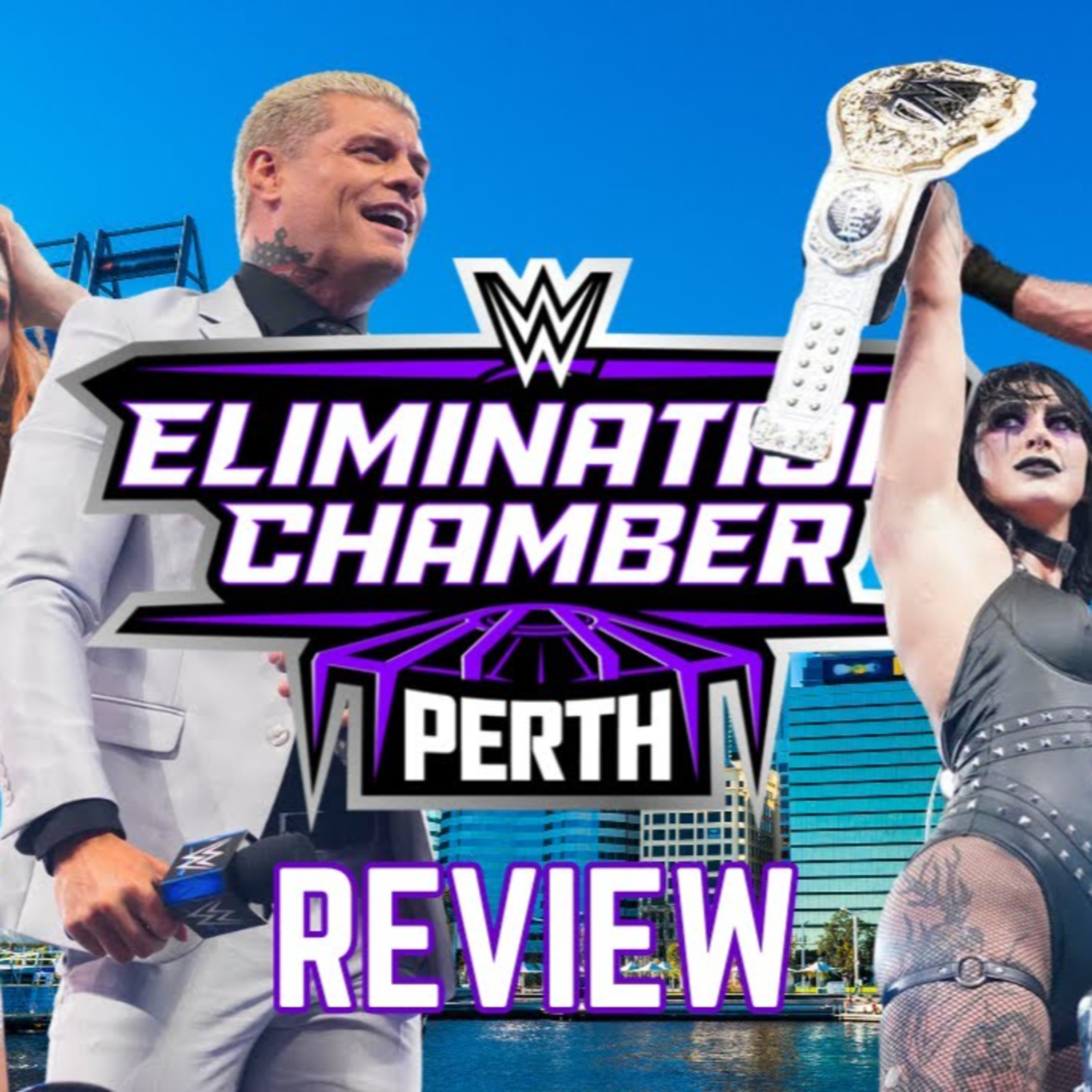 WWE Elimination Chamber Perth Review | Cody Rhodes Challenges The Rock For WrestleMania?
