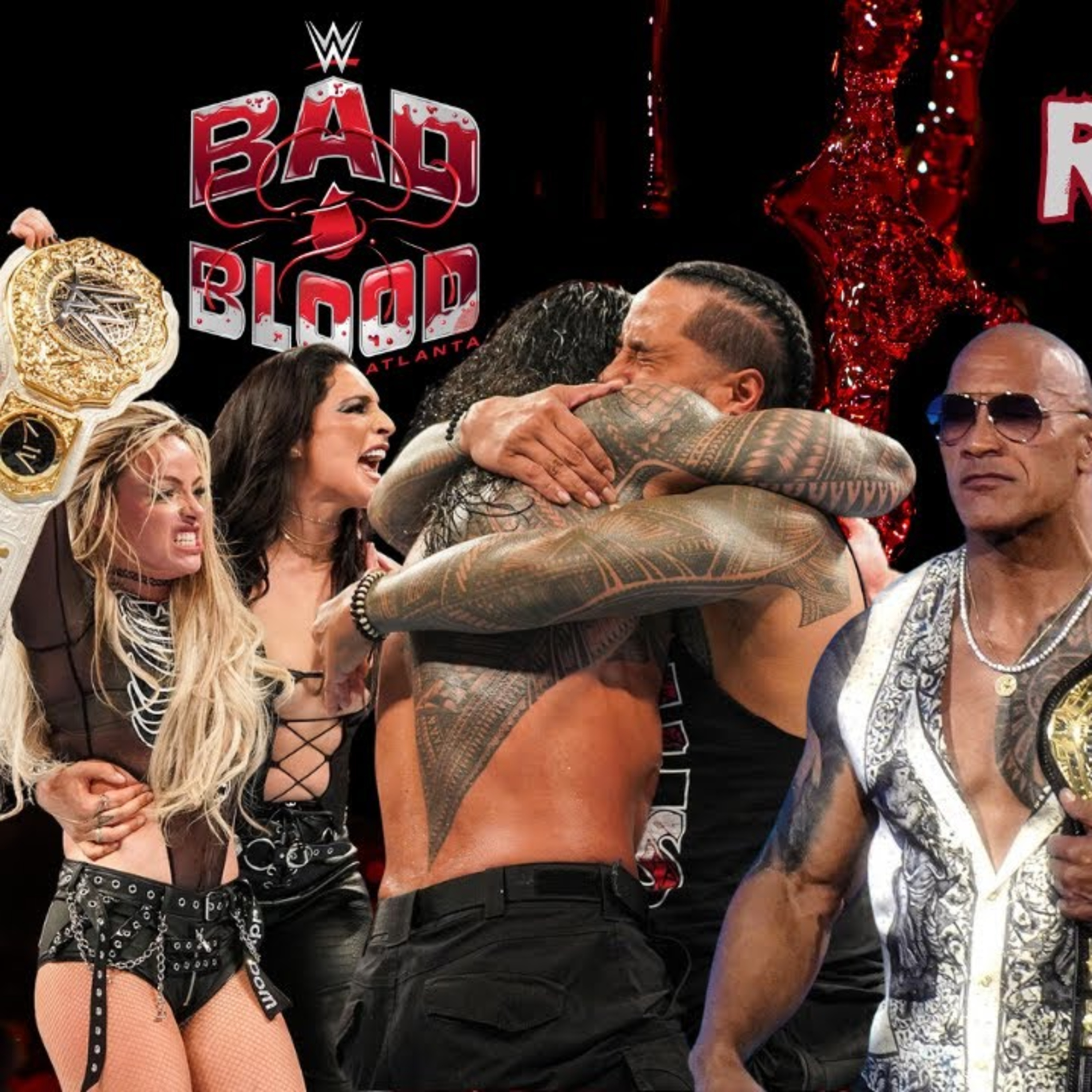 WWE Bad Blood 2024 Review | The Rock RETURNS! Jimmy Uso REUNITES w/Roman! Punk/Drew HIAC CLASSIC!