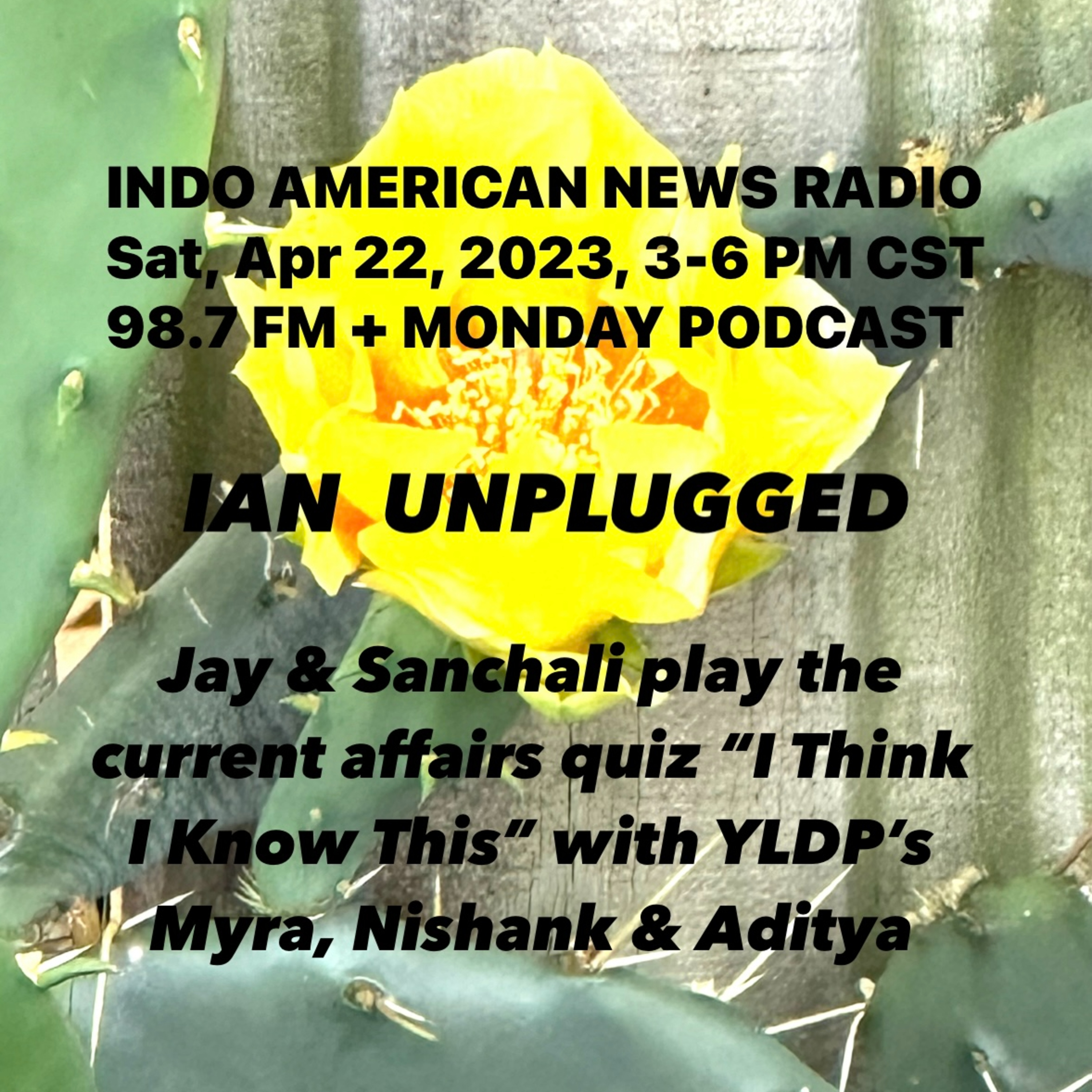 IAN Unplugged 2316 042223 Jay & Sanchali play I Think I Know This with YLDP students Myra Saxena, Nishank Revanur & Aditya Prasad episode artwork
